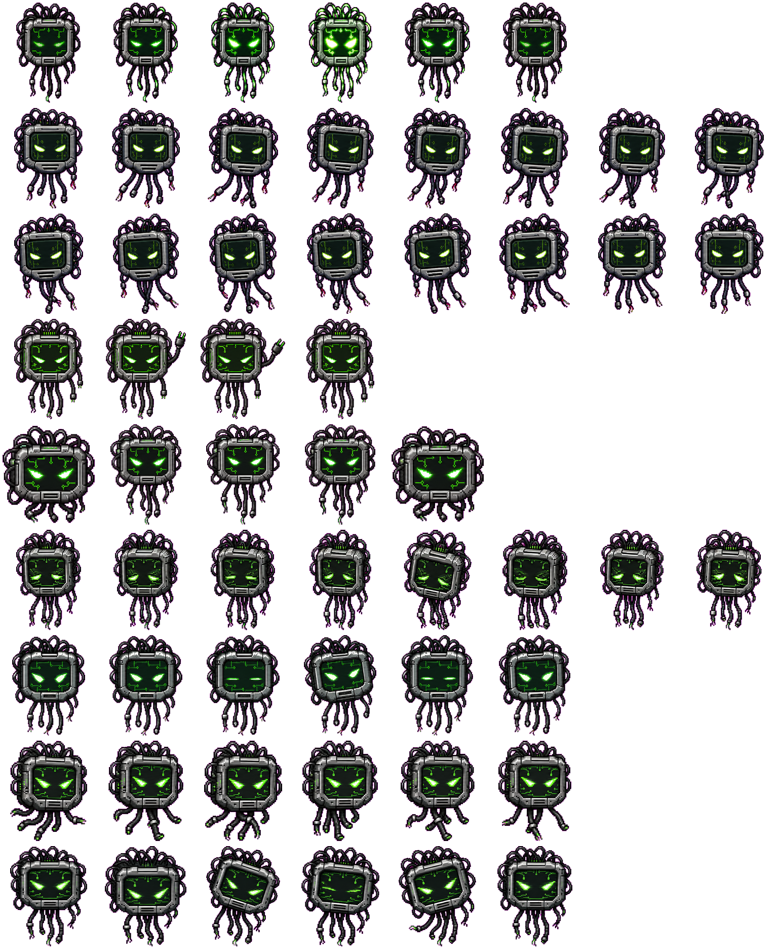 Shodan spritesheet preview