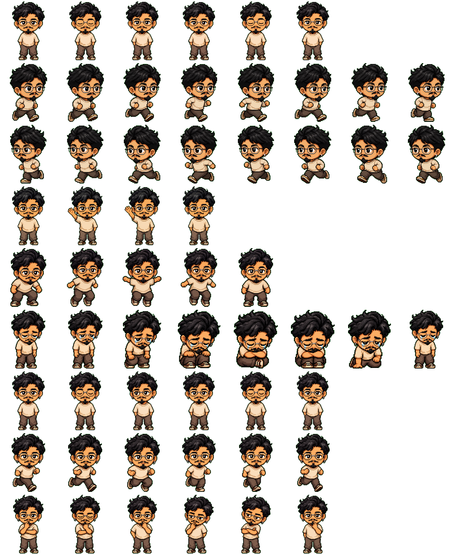 shujo spritesheet preview
