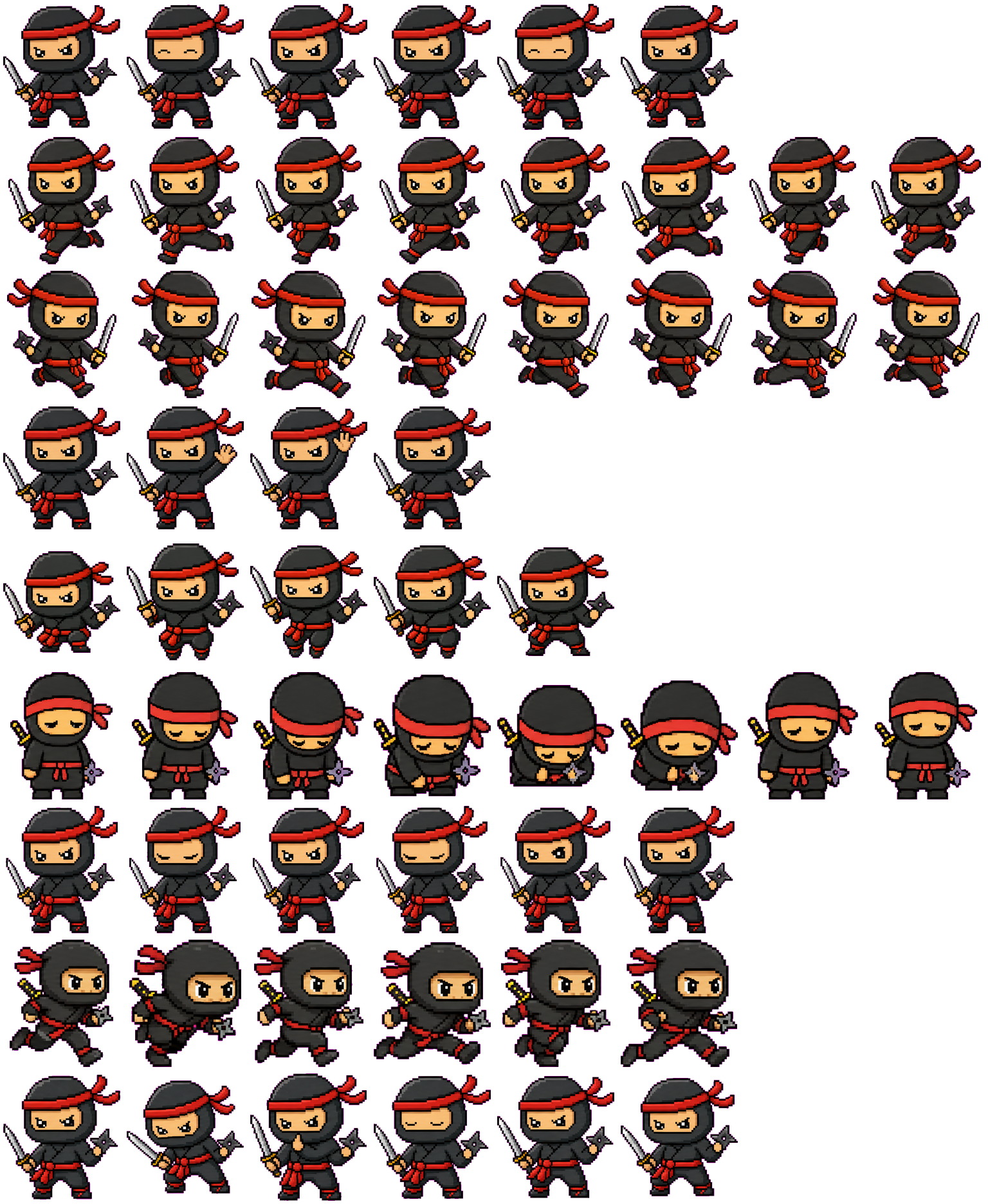 Shuri spritesheet preview