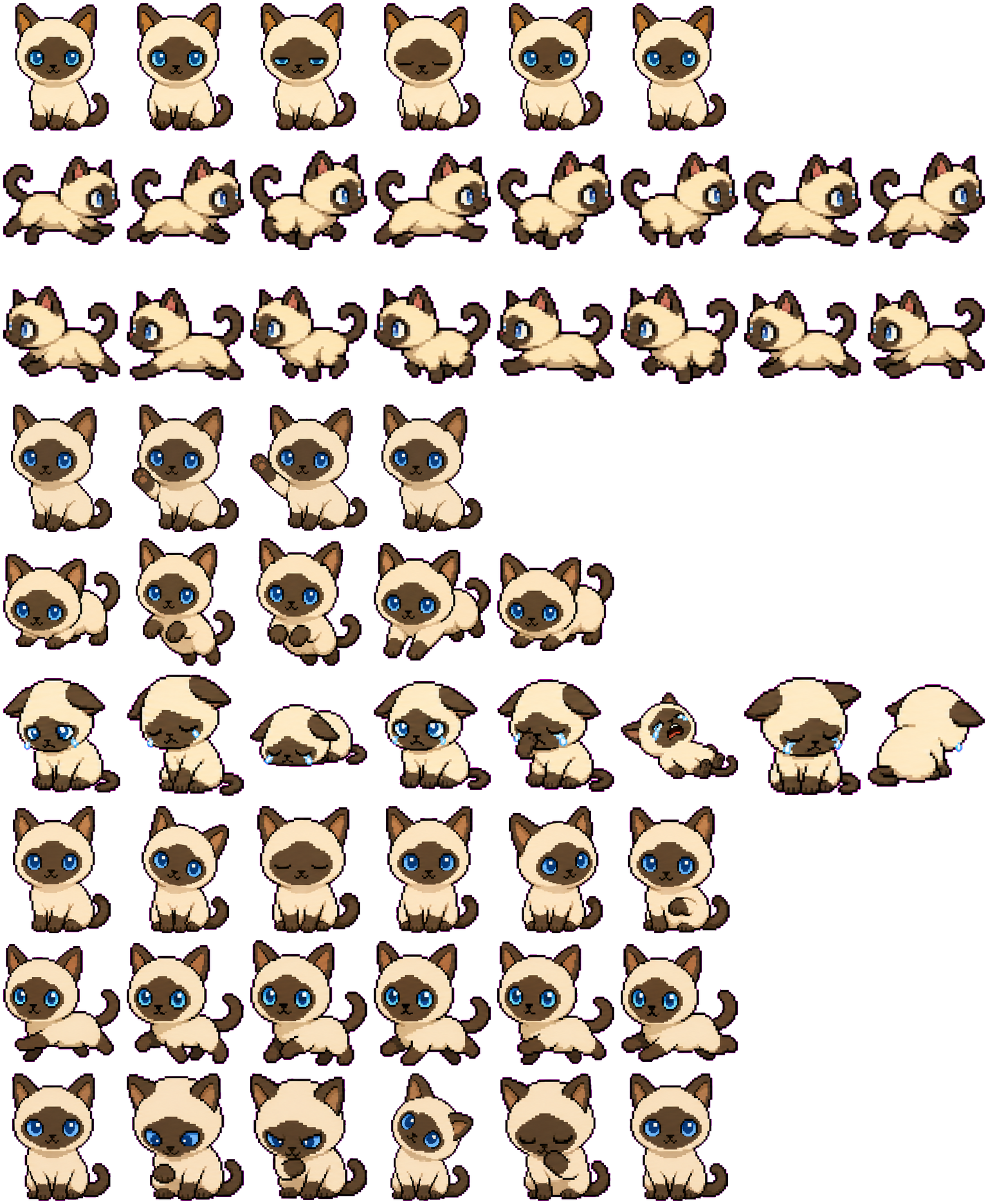 Siam spritesheet preview