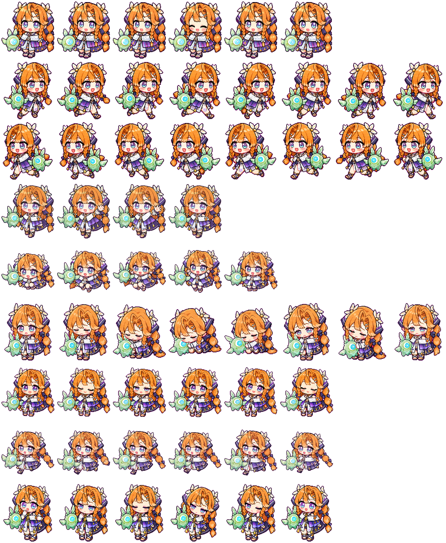 Sigrika spritesheet preview