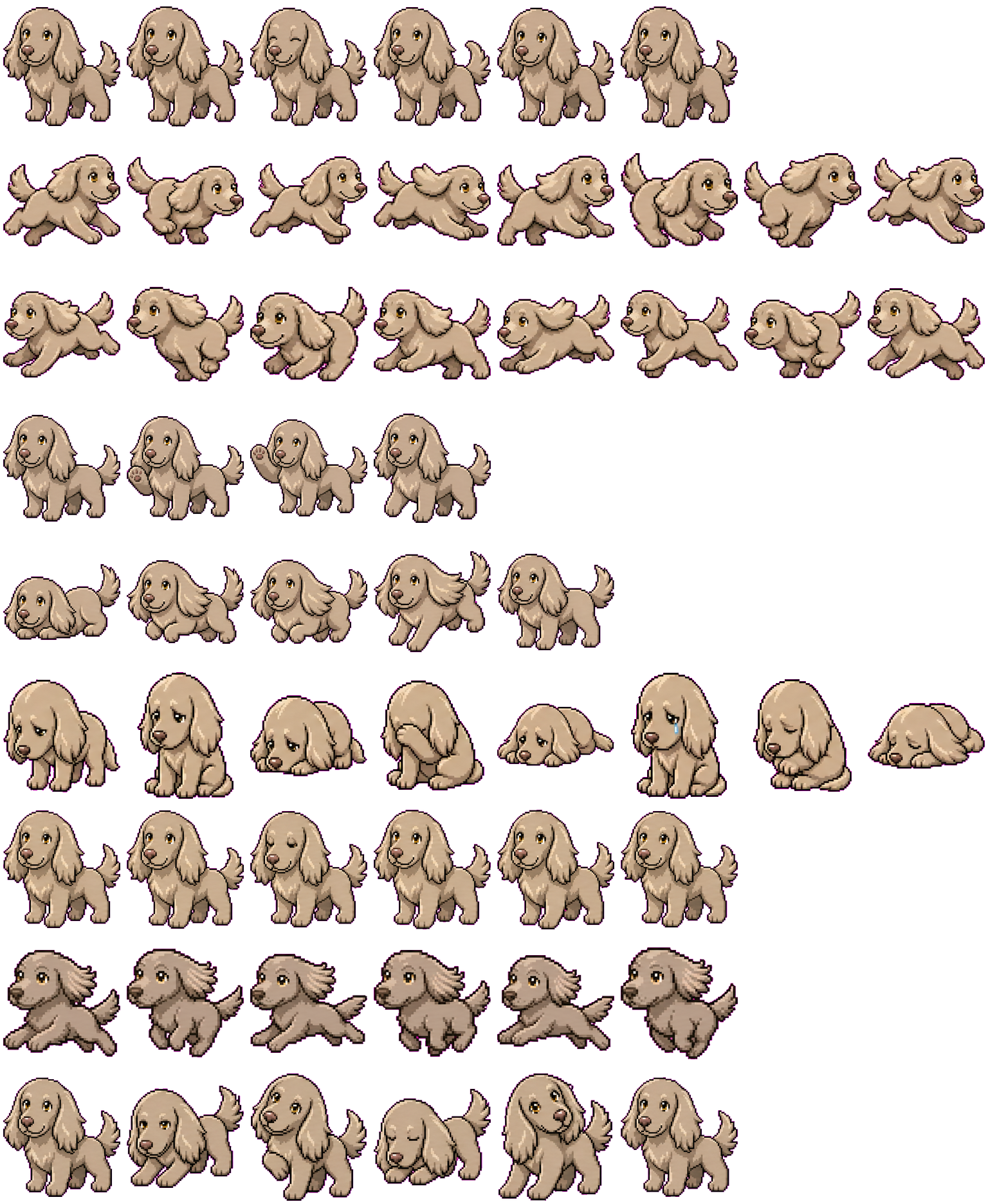 Silva spritesheet preview