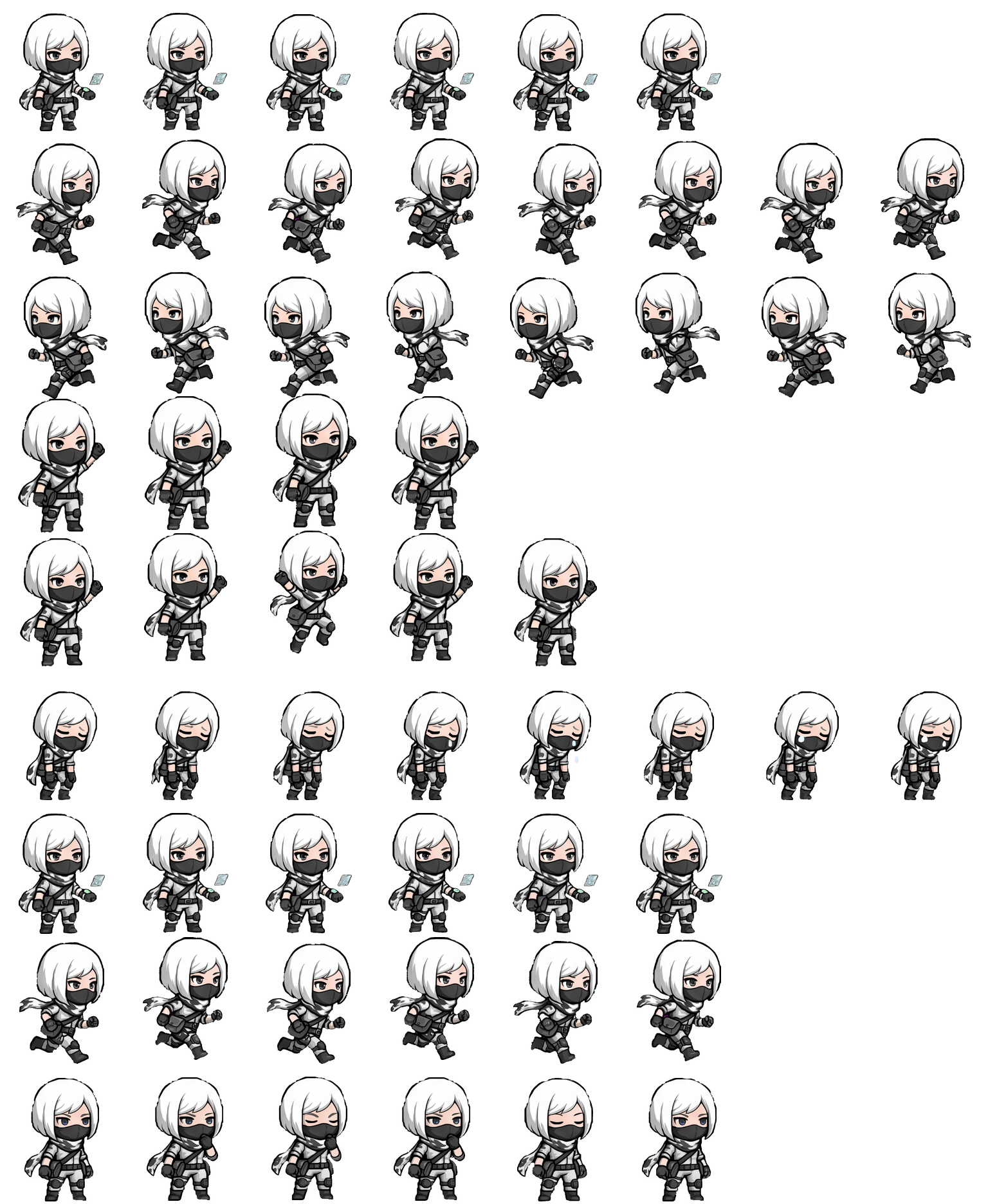 Silver Shade spritesheet preview