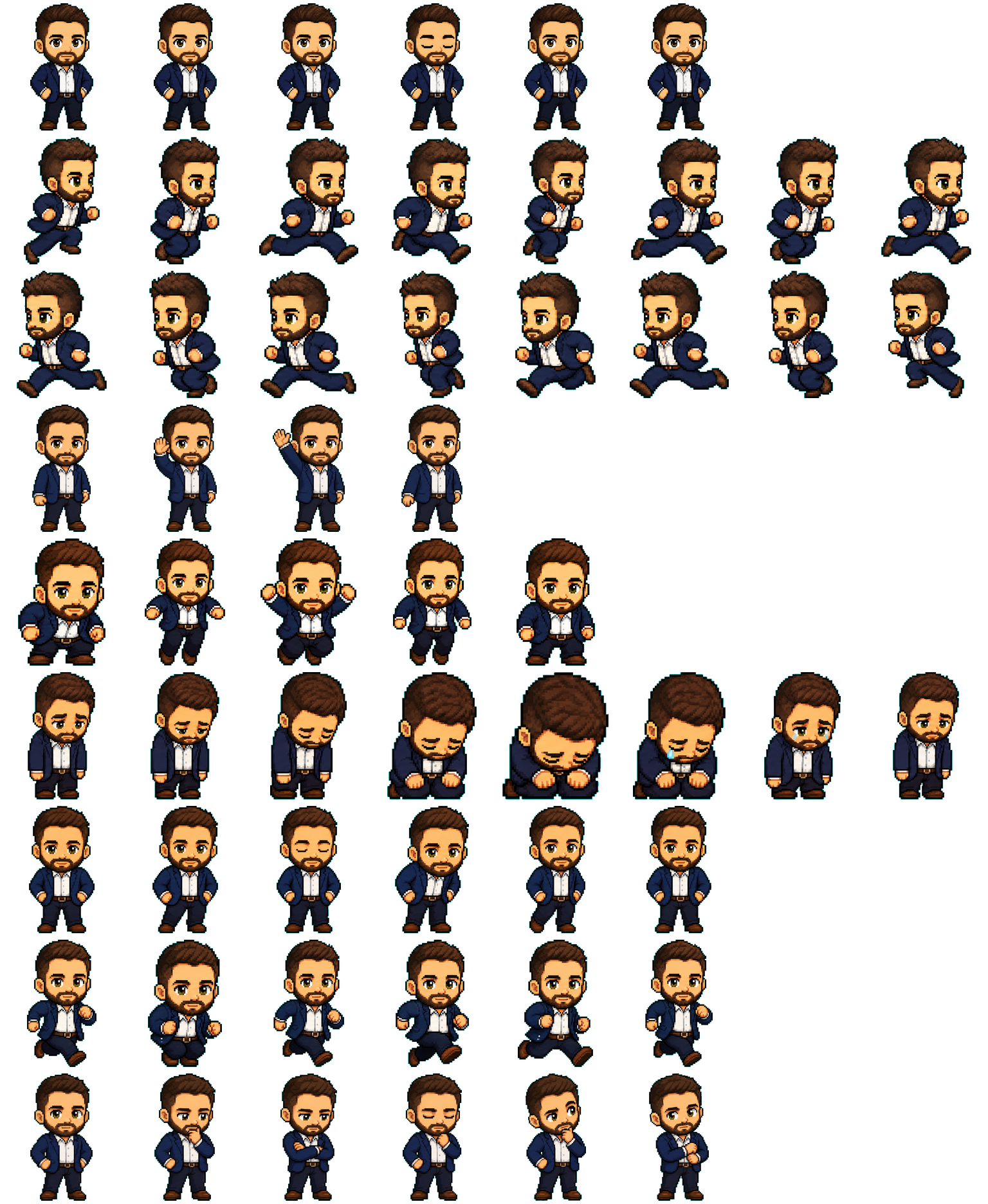 Sir Willy spritesheet preview