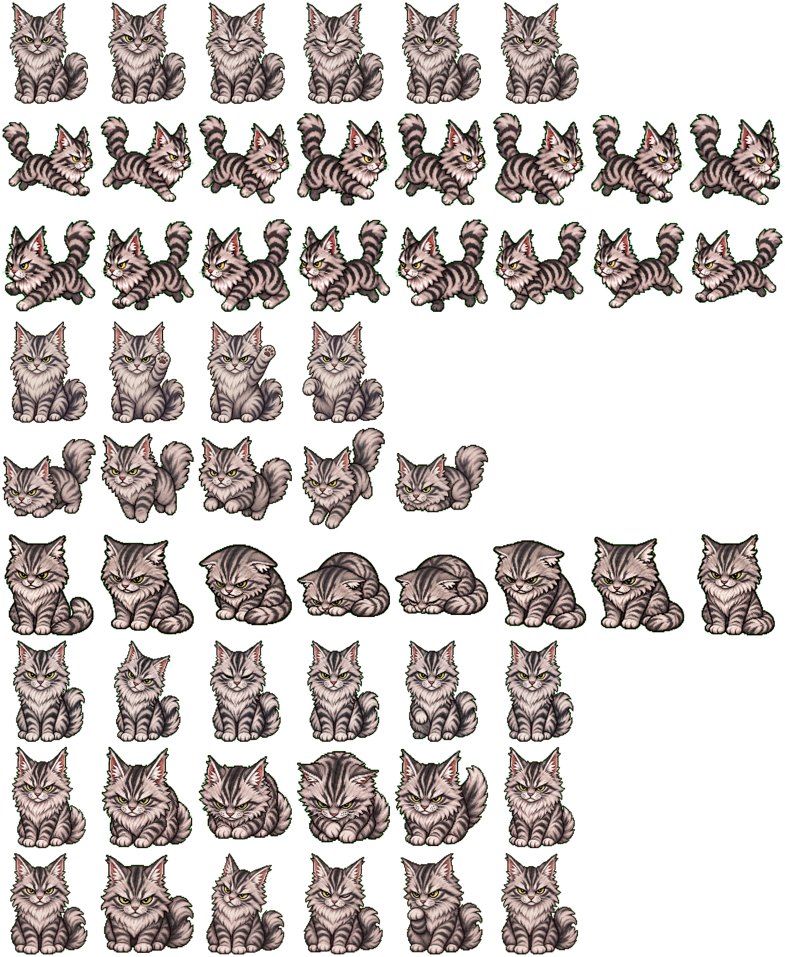 Siri spritesheet preview