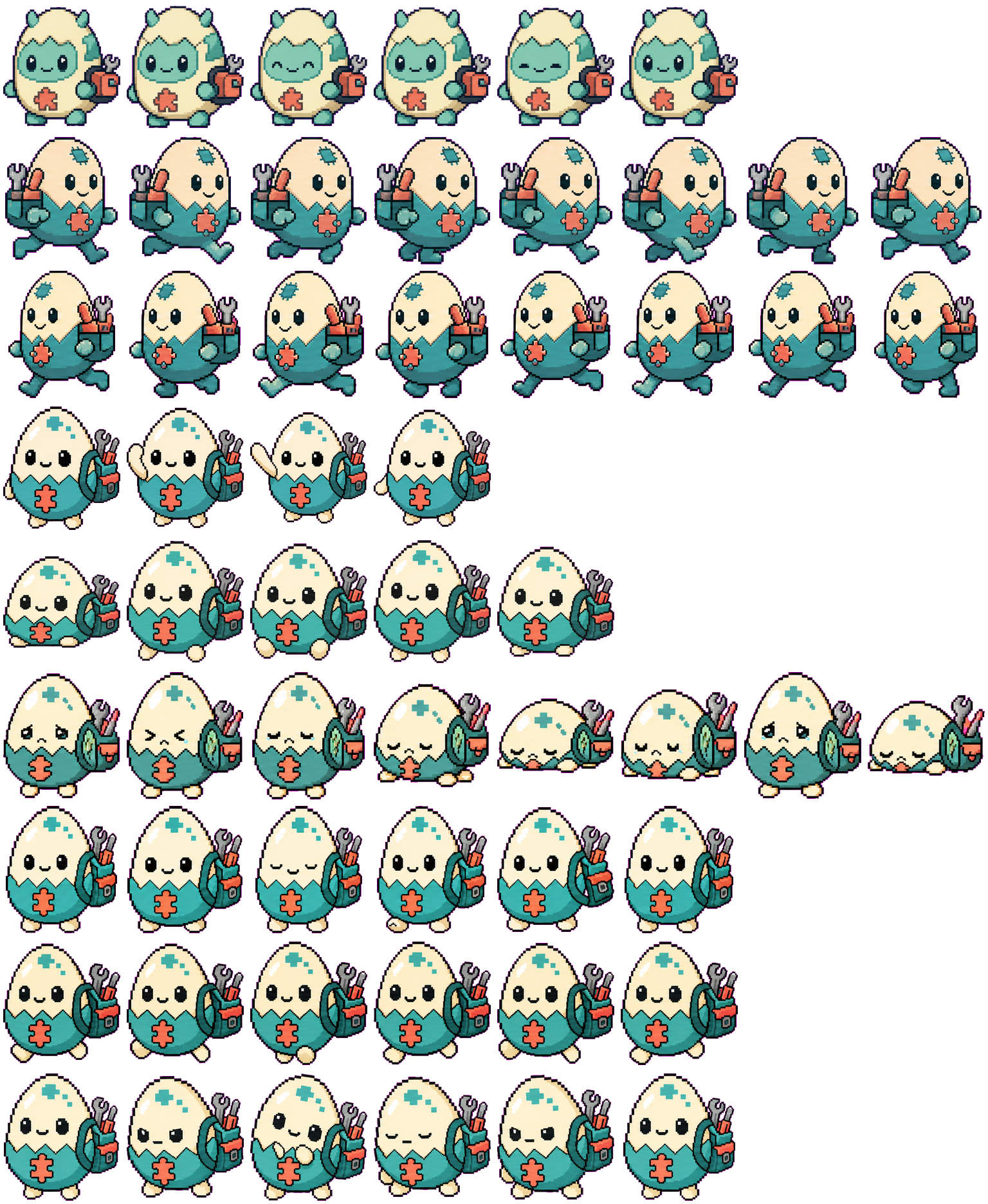 Skillbit spritesheet preview
