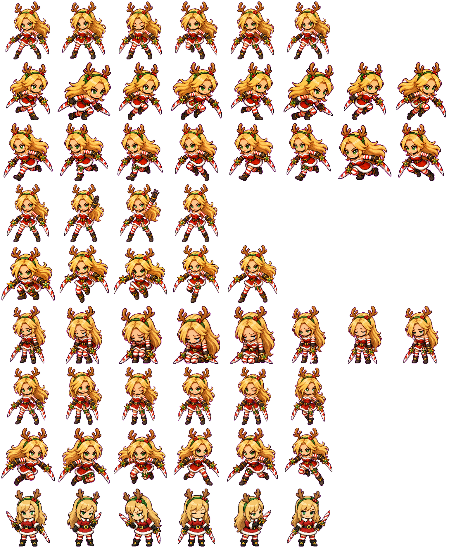 Slay Belle Katarina spritesheet preview