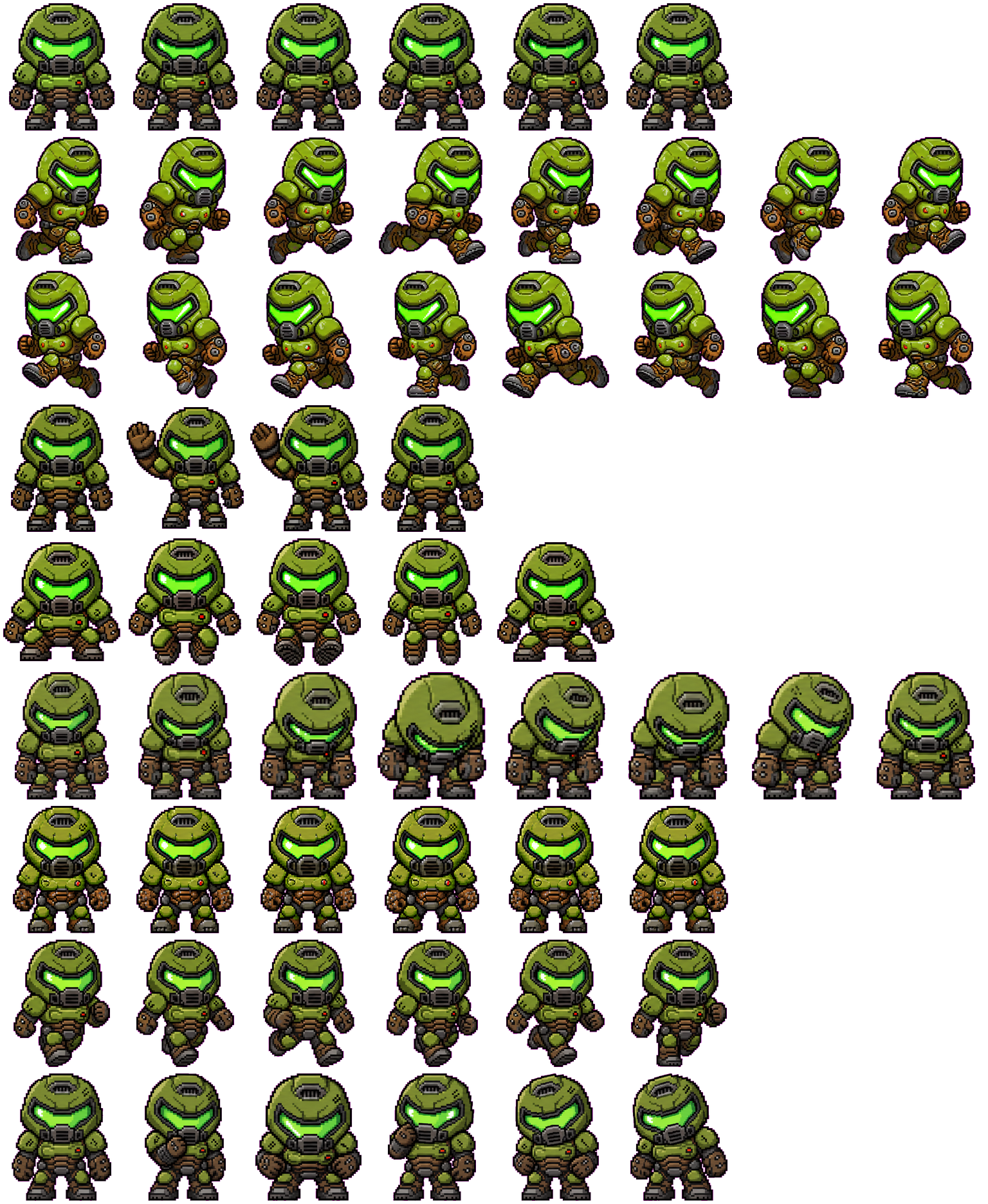 Slayer spritesheet preview