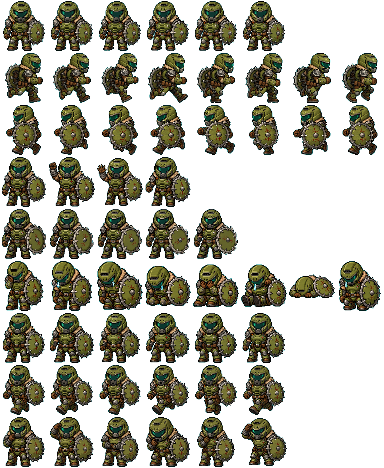 Slayer spritesheet preview