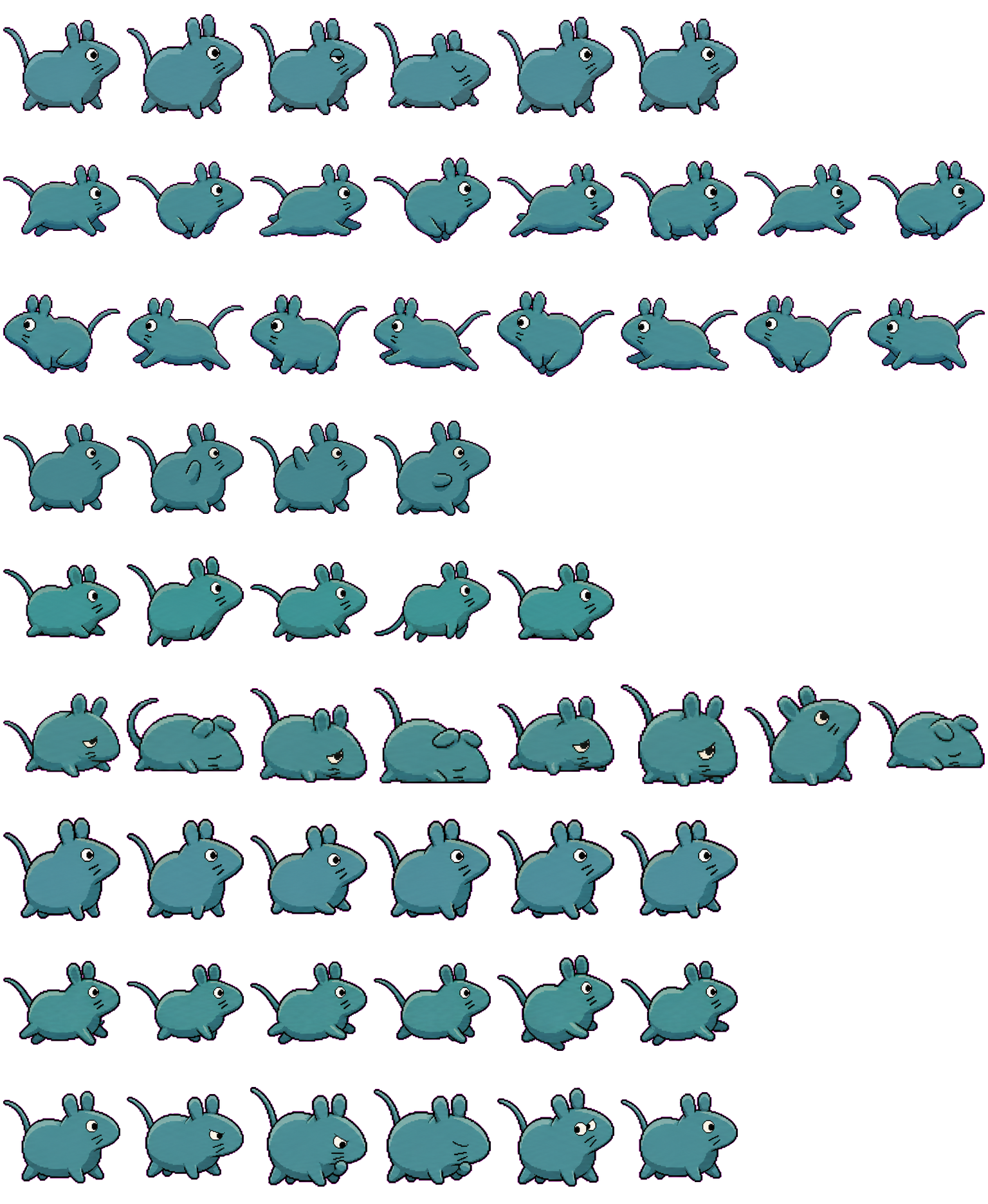 Snorf spritesheet preview