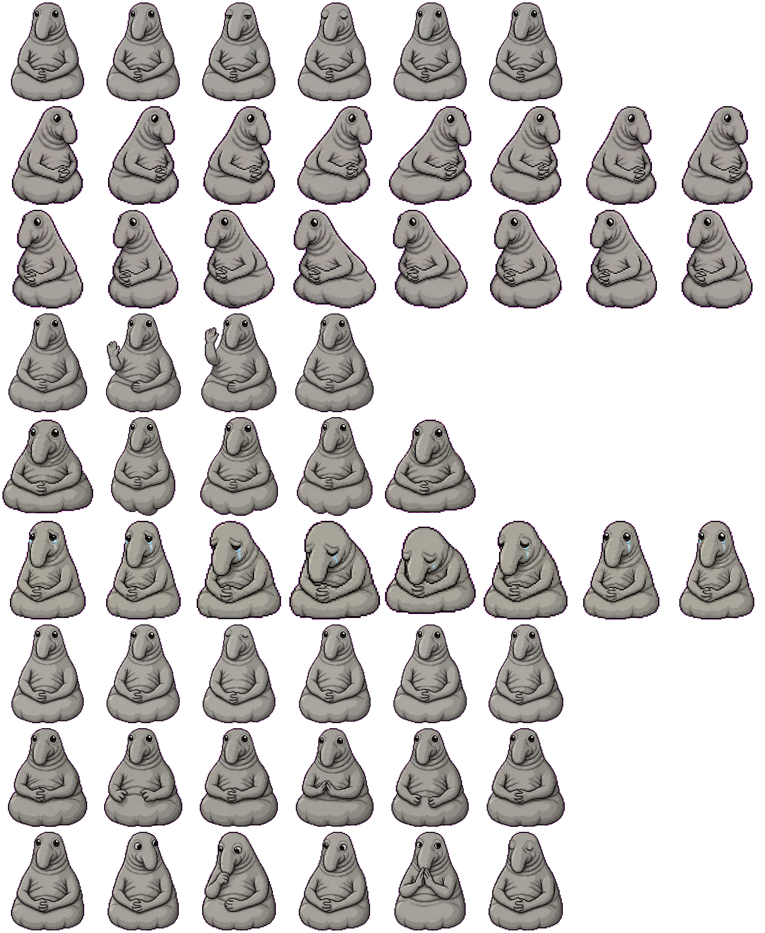Snorp spritesheet preview