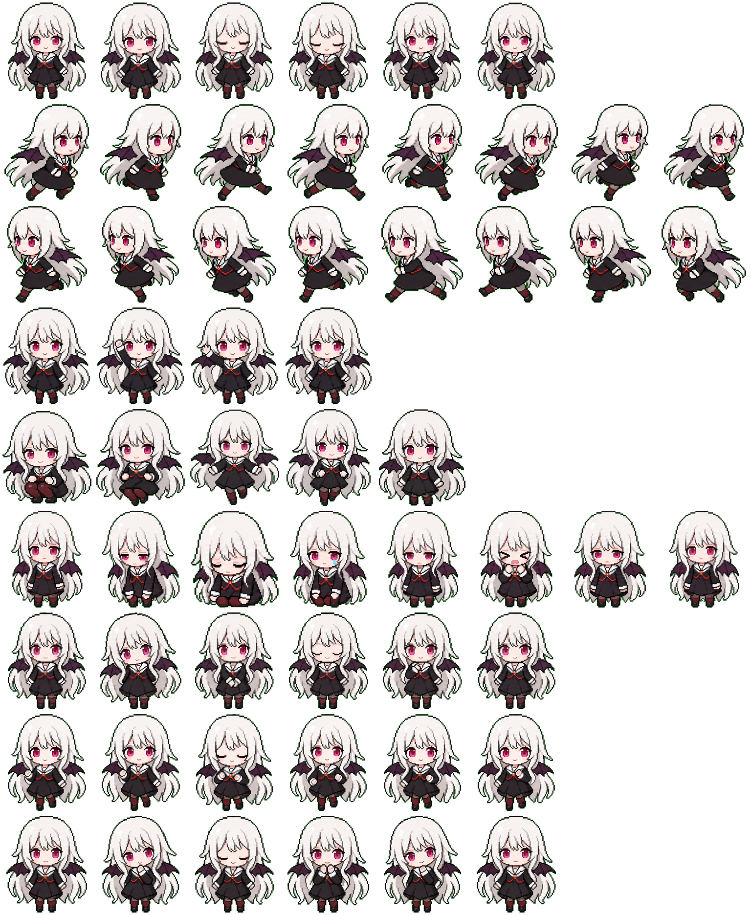 Sophie spritesheet preview