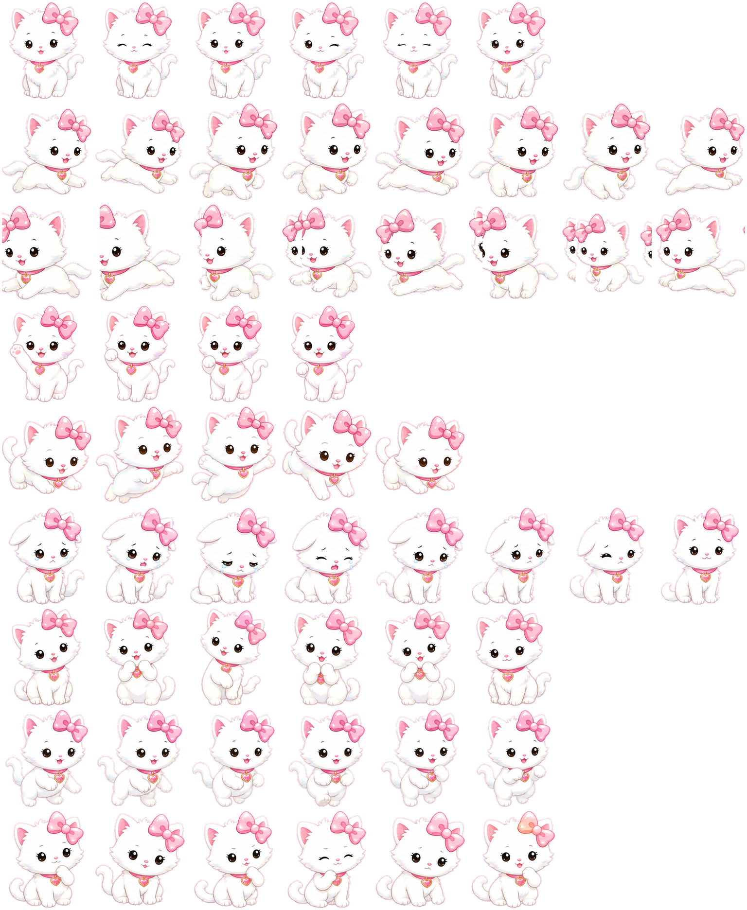 Sparkle Kitty animated desktop pet preview for Codex Pet