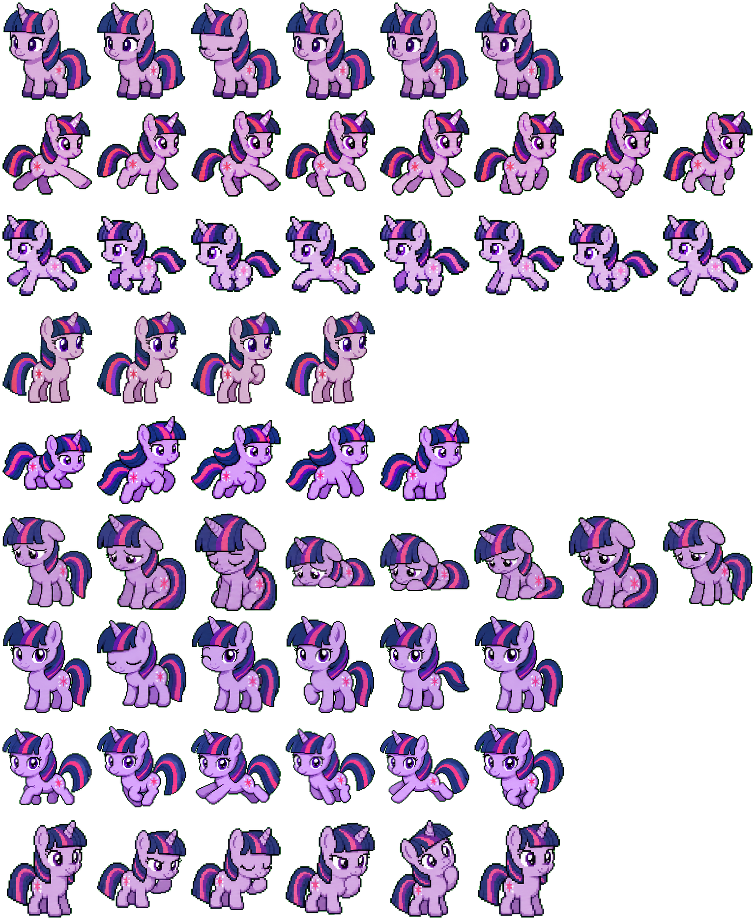 Sparklet spritesheet preview