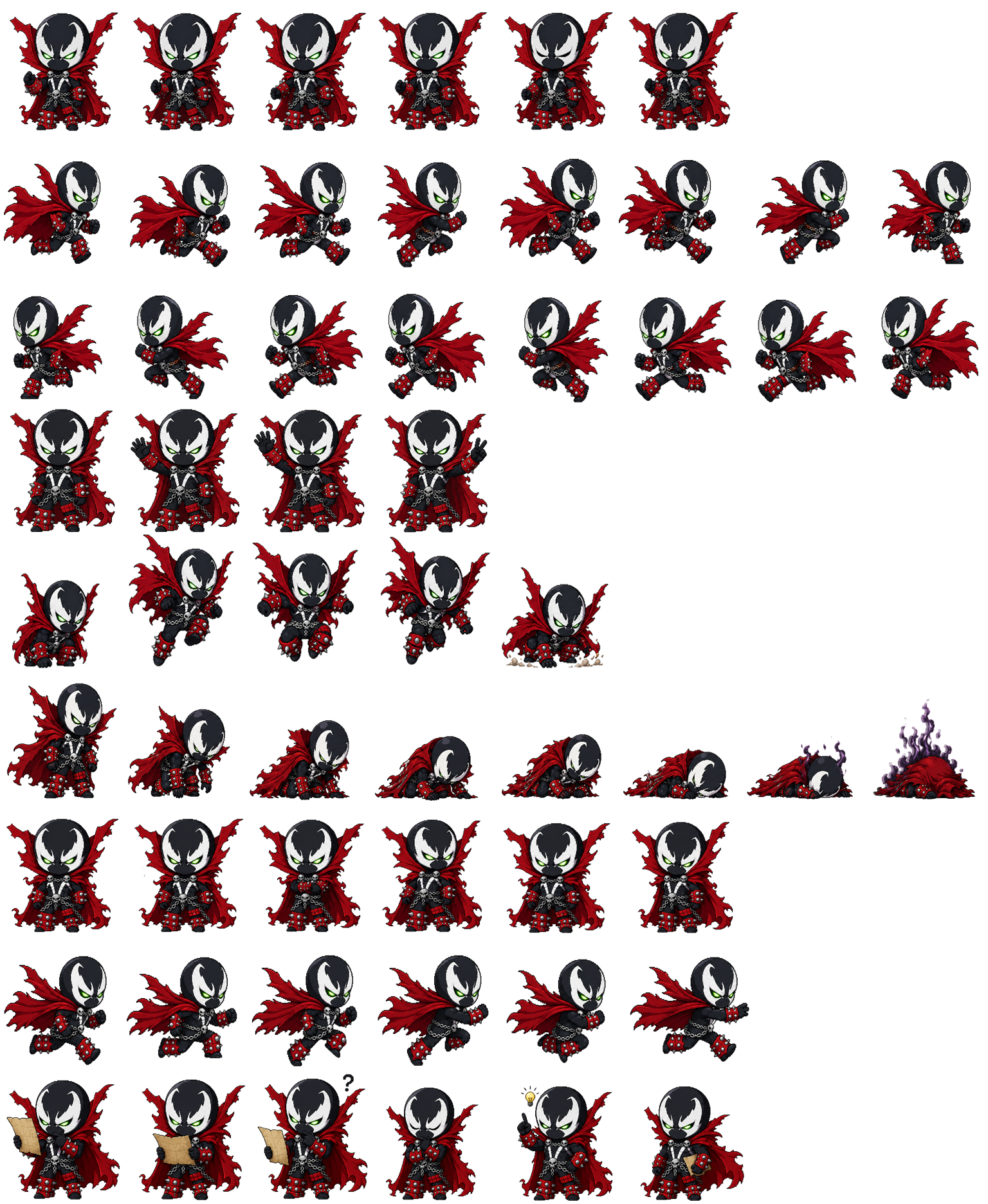 Spawn spritesheet preview