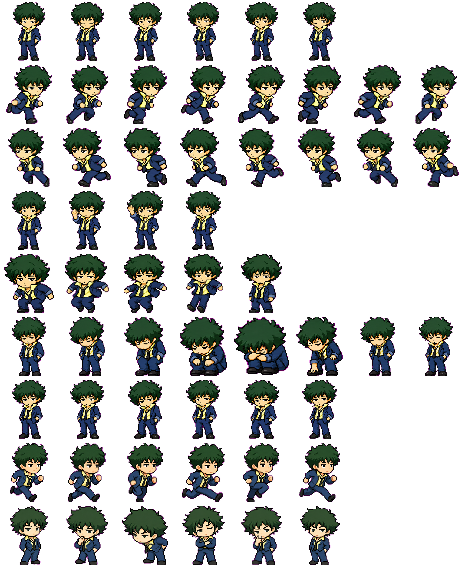Spike spritesheet preview