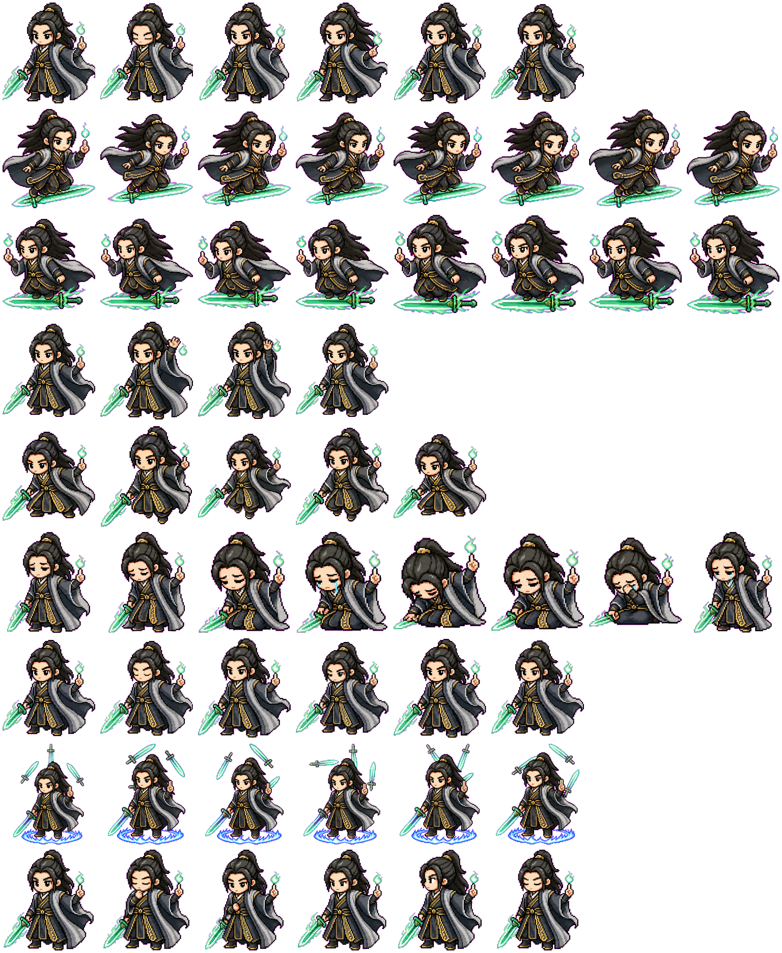 Spiritblade 2.0 Codex Pet アニメーションデスクトップペットのプレビュー