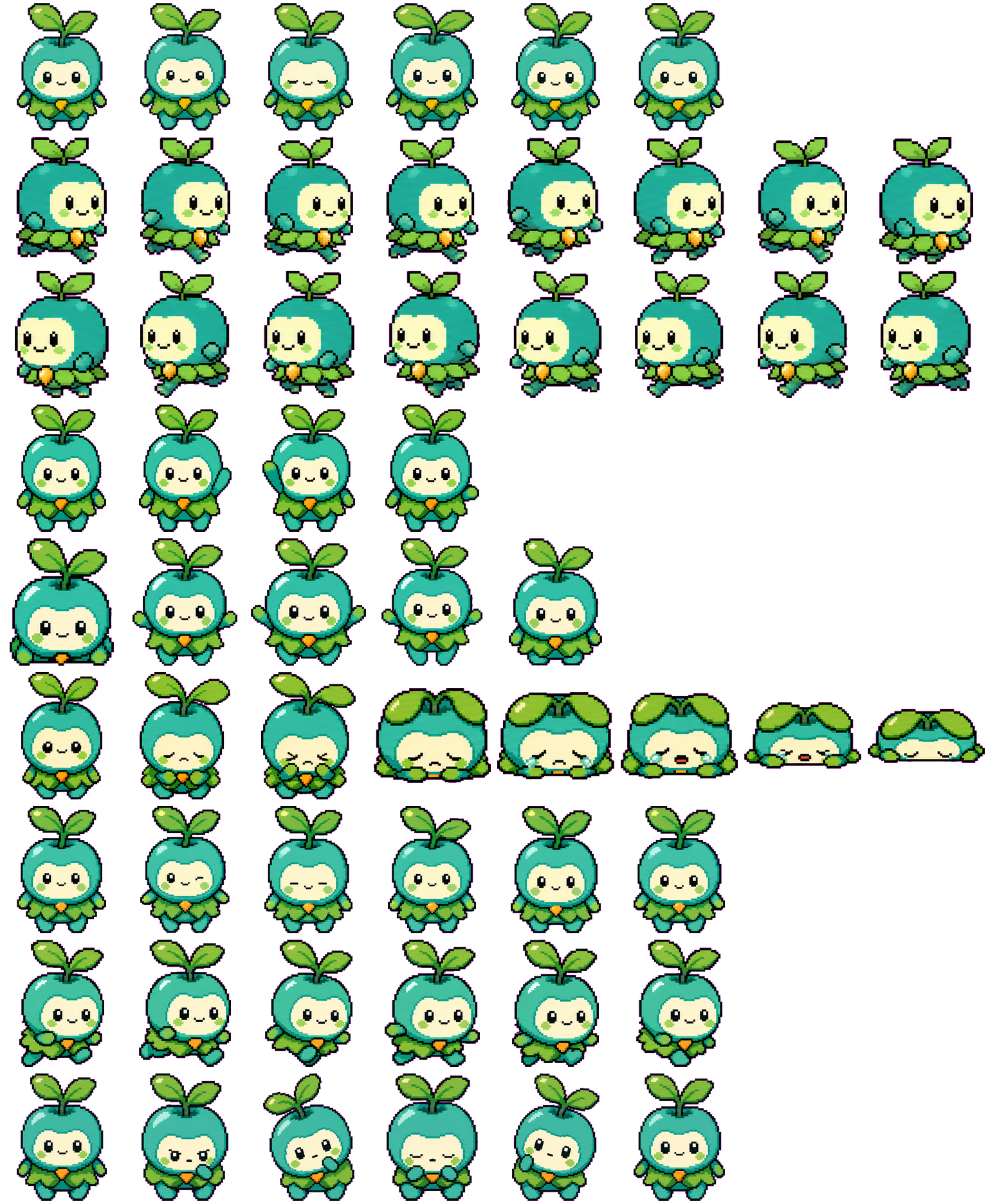 Sprig spritesheet preview
