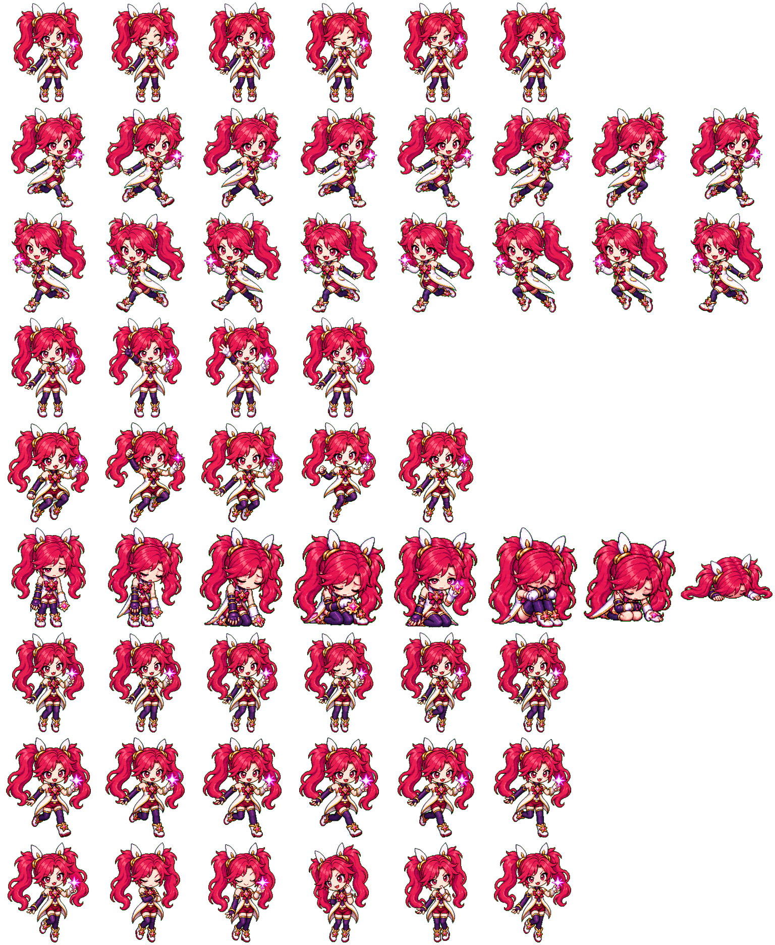 Star Guardian Jinx spritesheet preview