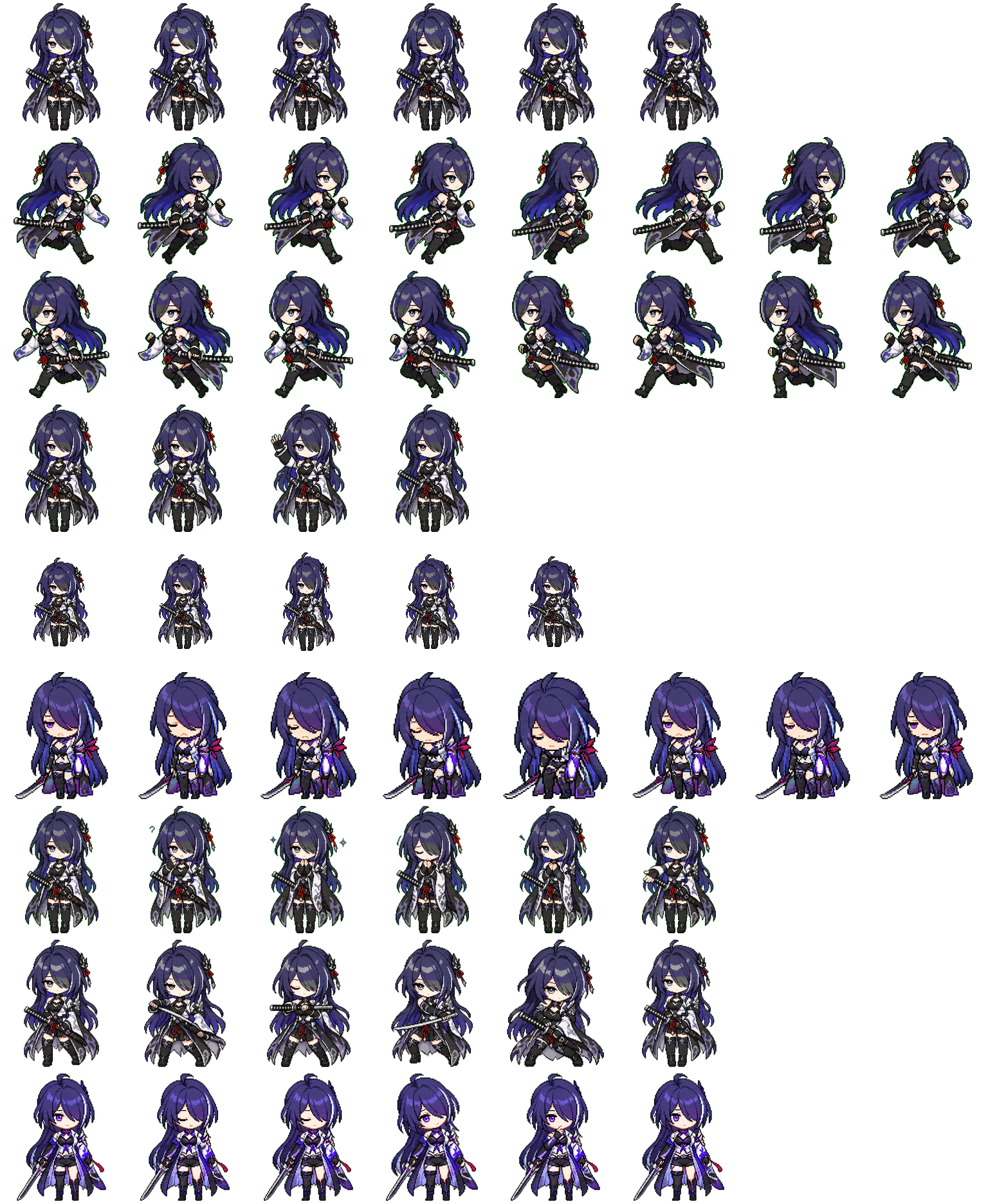 Star Rail 黄泉 Codex Pet 动态桌面宠物预览图