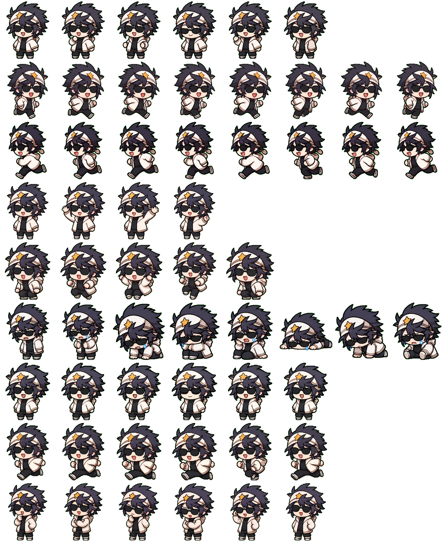 StarShade spritesheet preview