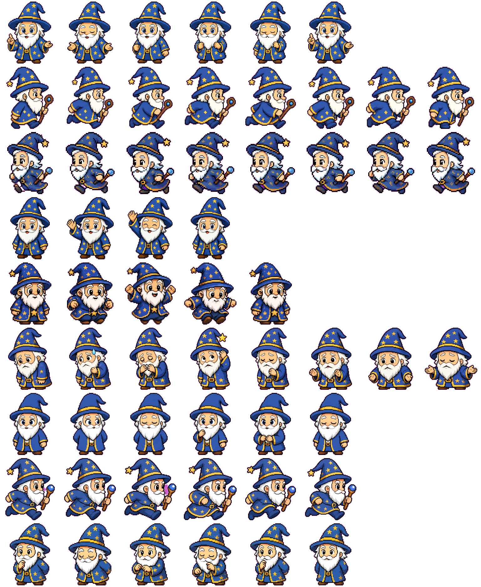 Starwick spritesheet preview