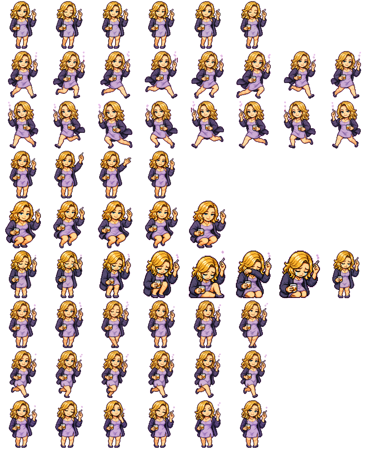 Stifler's Mom spritesheet preview