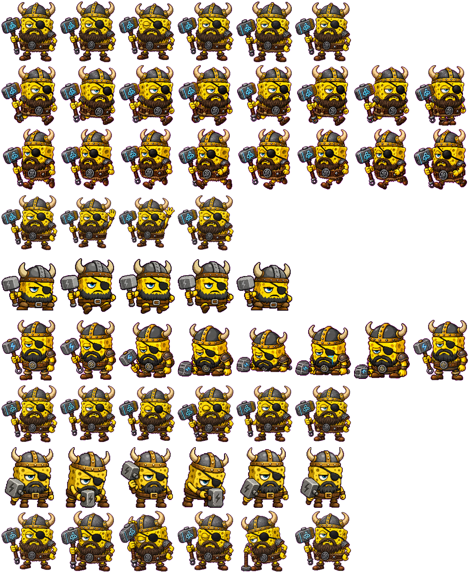 Storm Sponge spritesheet preview