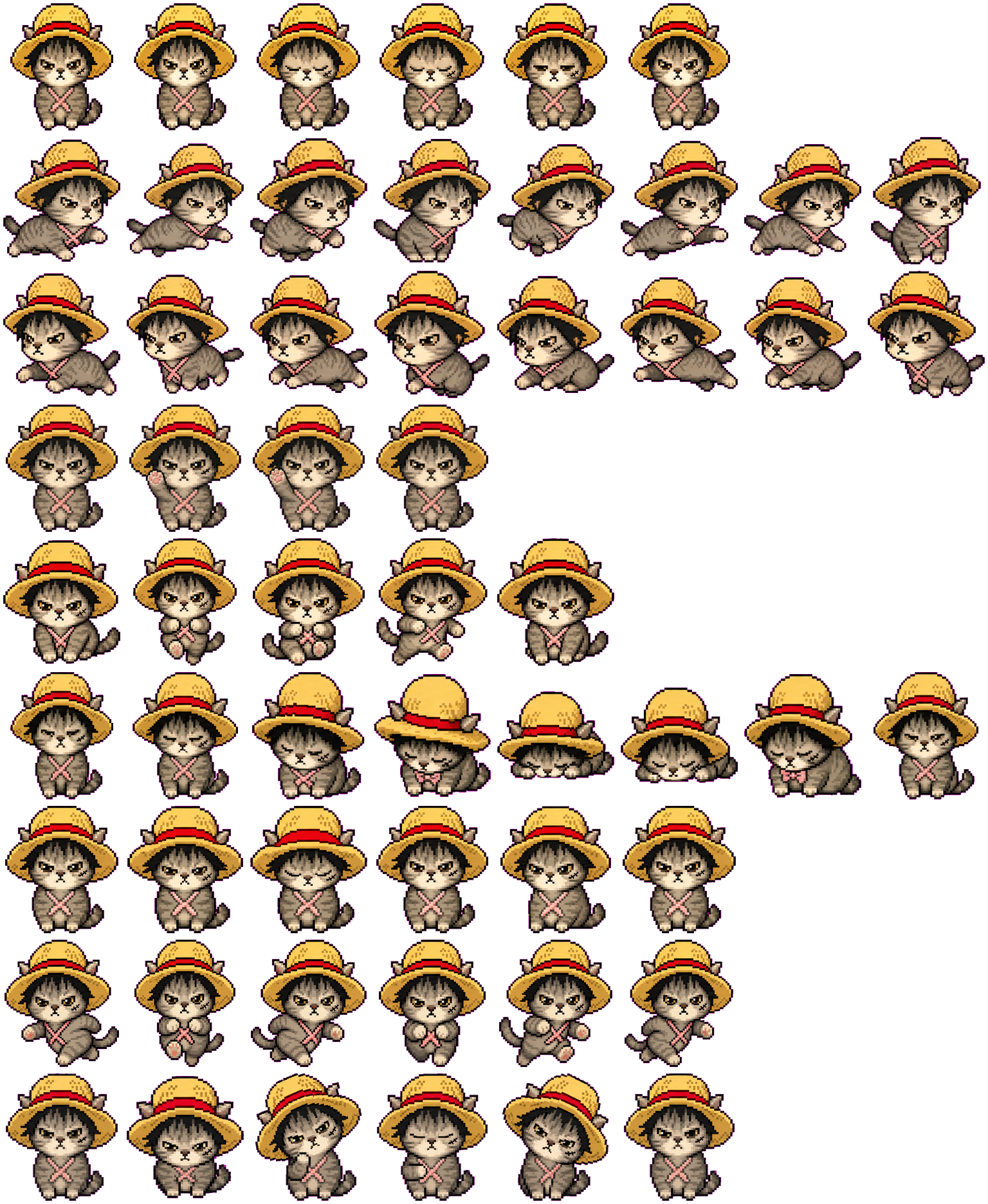 Strawpaw spritesheet preview