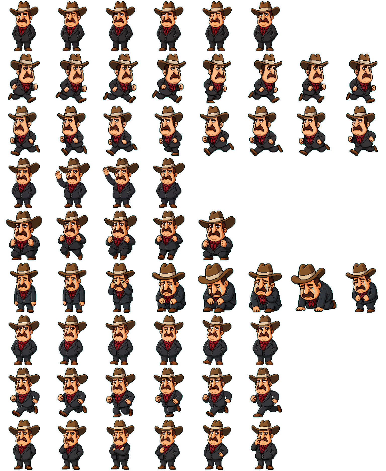Stuff & Nonsense spritesheet preview