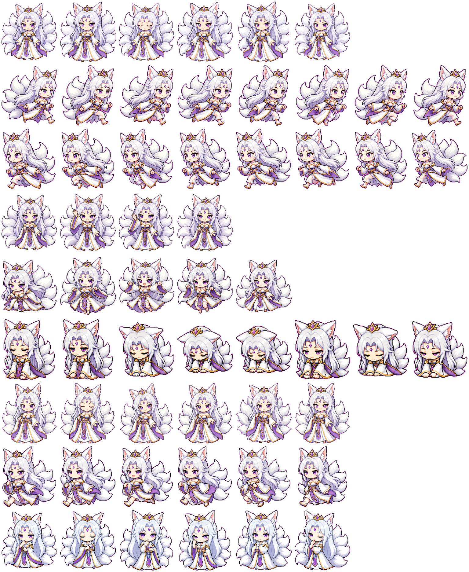Su Yueli spritesheet preview