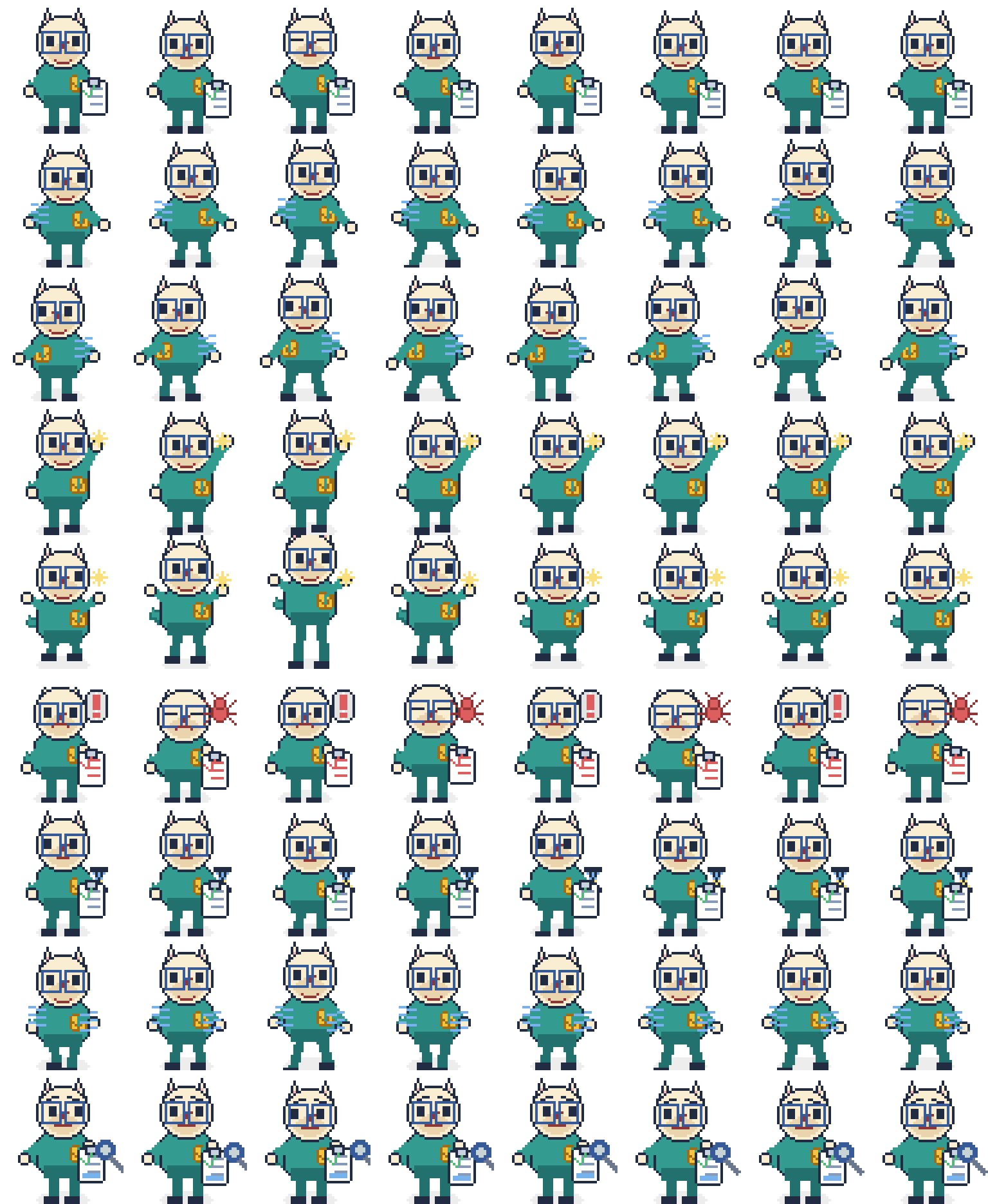 岁岁 spritesheet preview