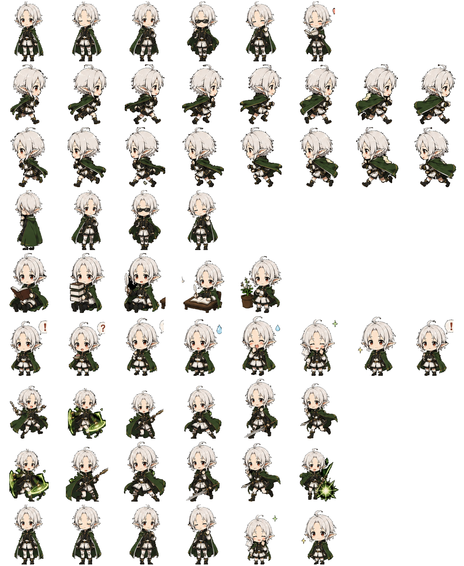 Sylphiette animated desktop pet preview for Codex Pet