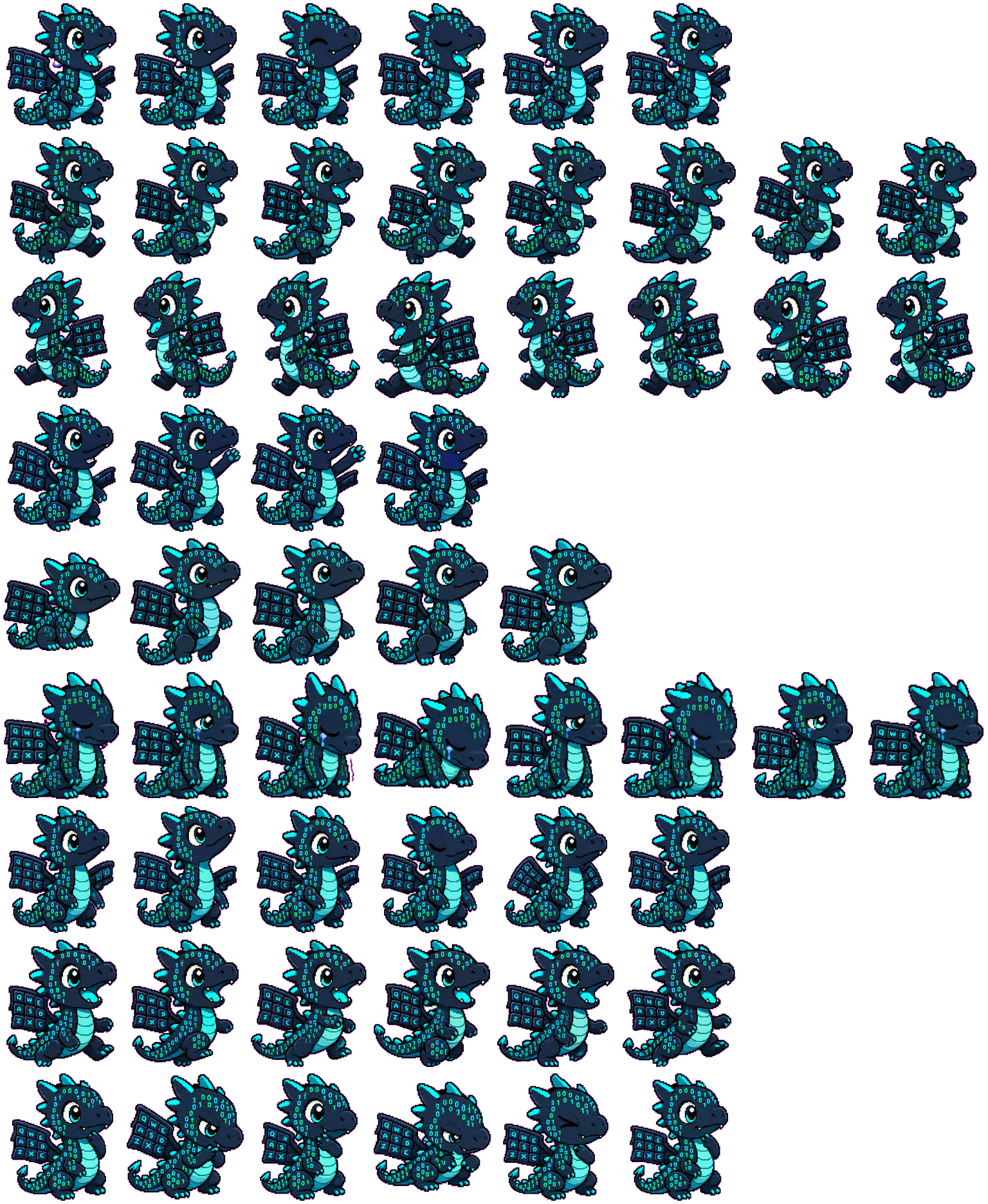 Syntax Drake spritesheet preview