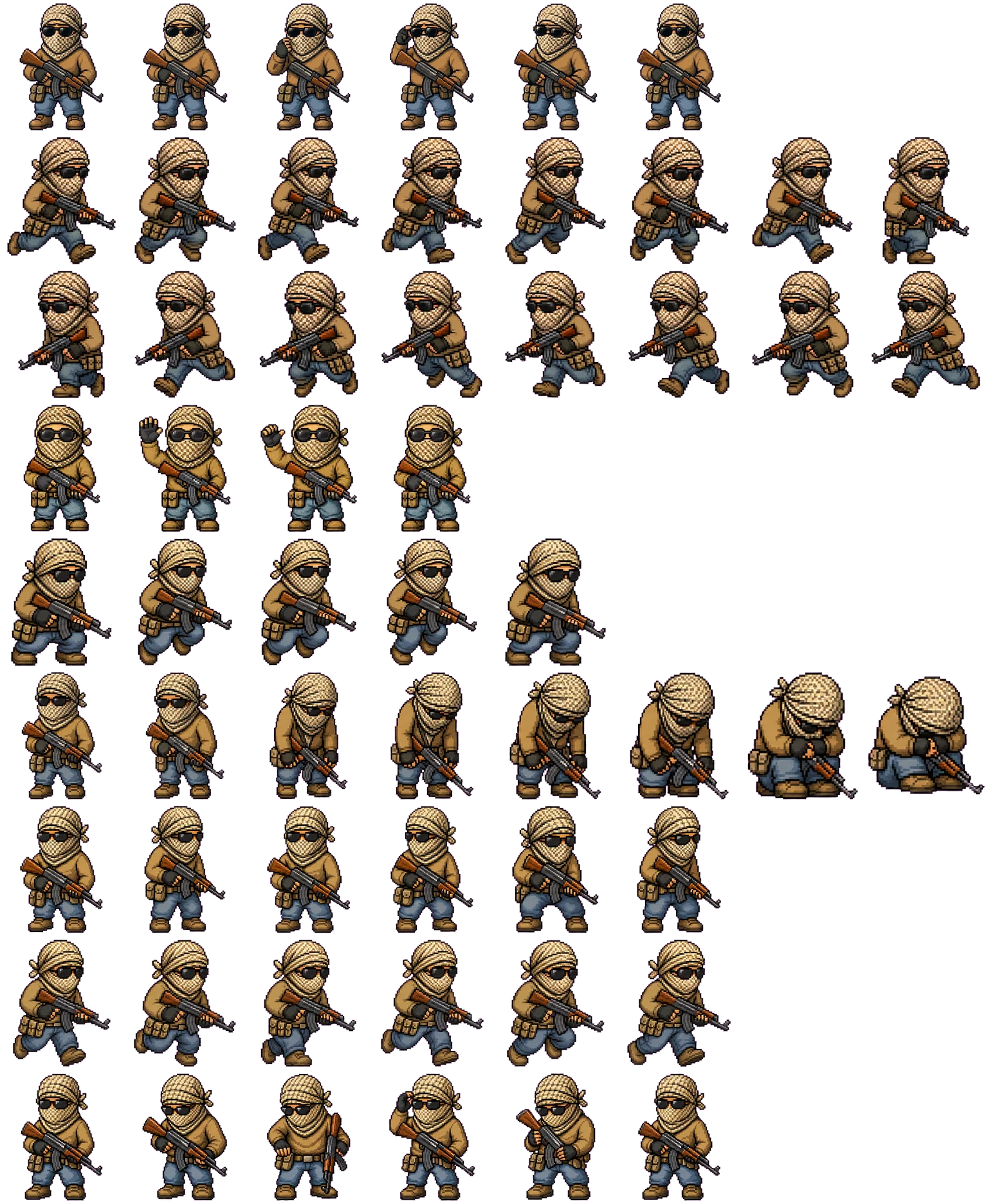 T spritesheet preview