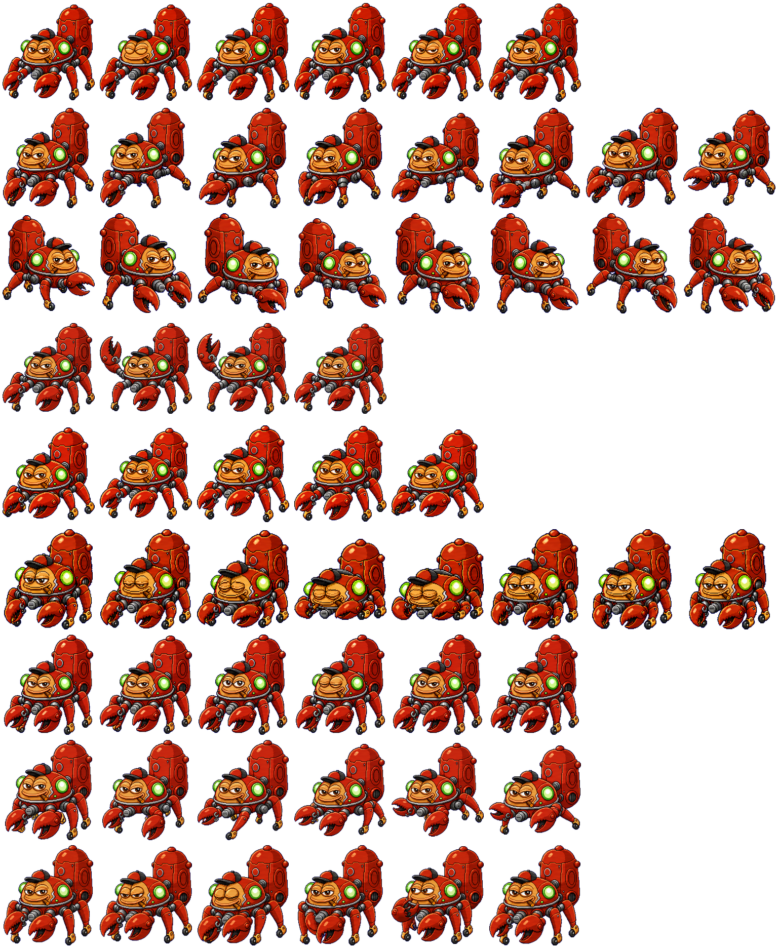 Tachi spritesheet preview