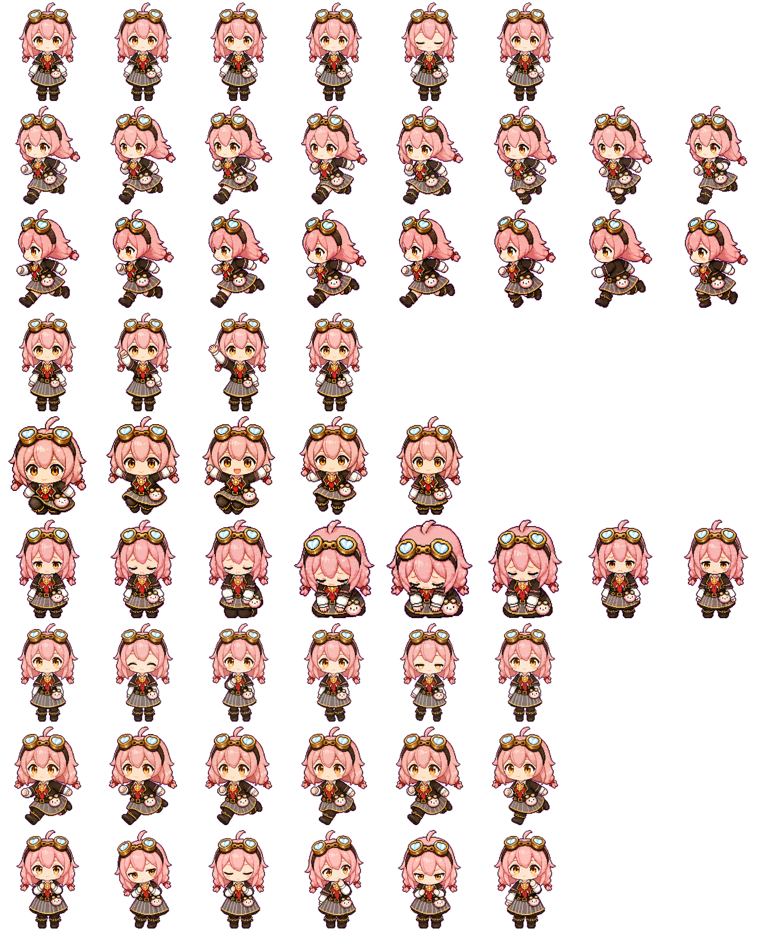 Taffy spritesheet preview