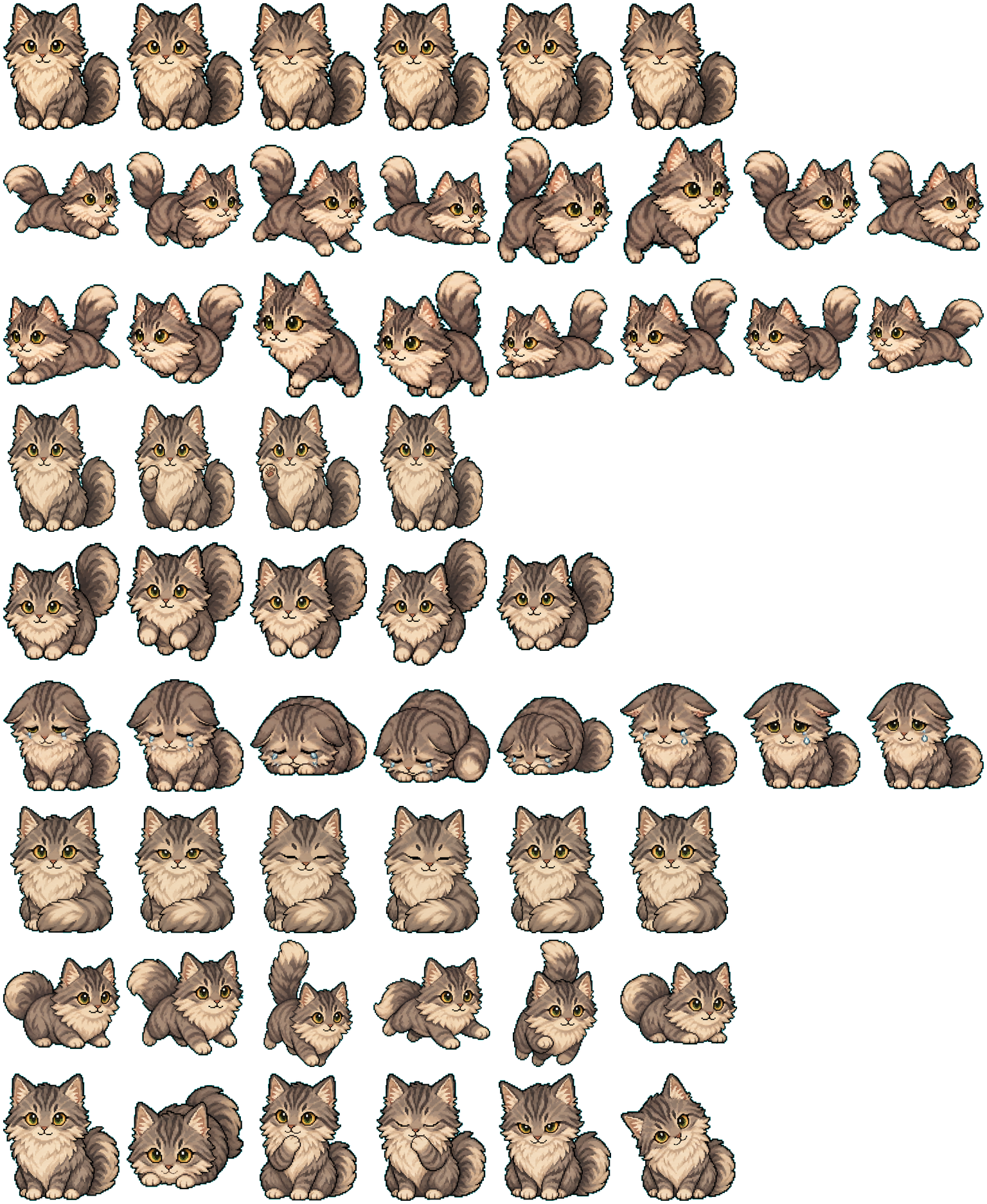 Taiga spritesheet preview