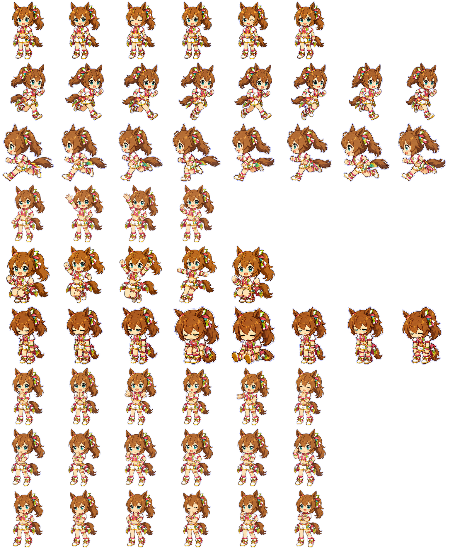 umamusume taiki shuttle animated desktop pet preview for Codex Pet