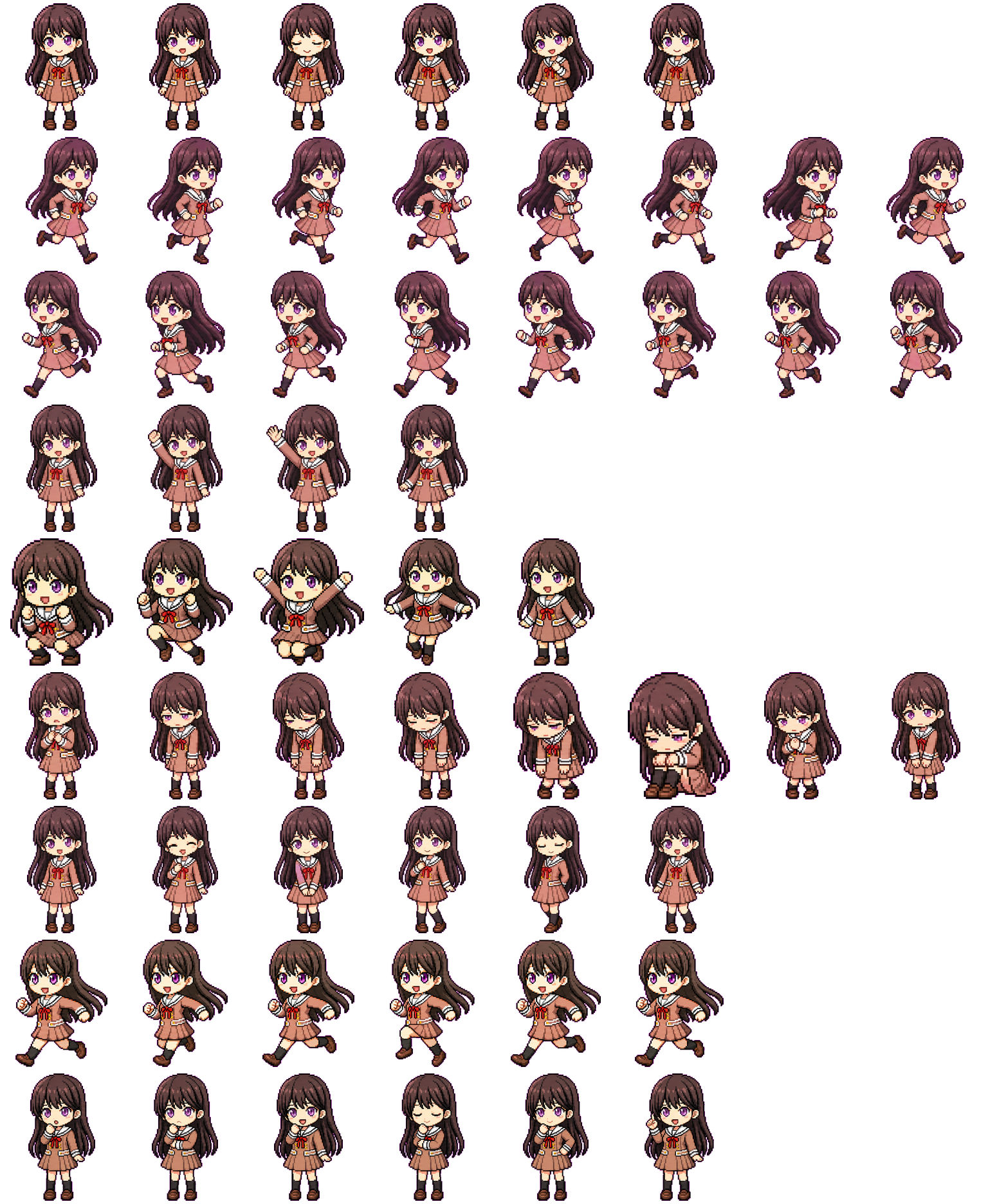 Taki spritesheet preview