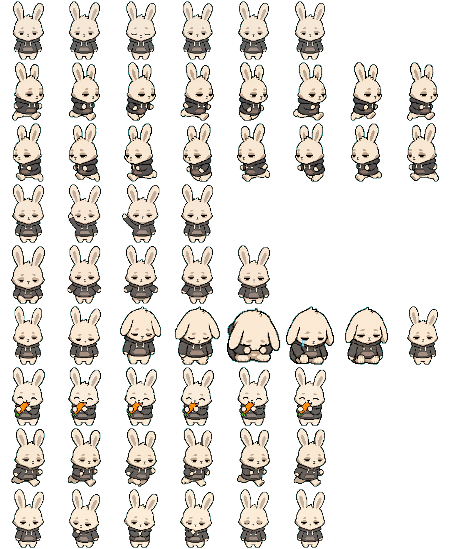 Taro spritesheet preview