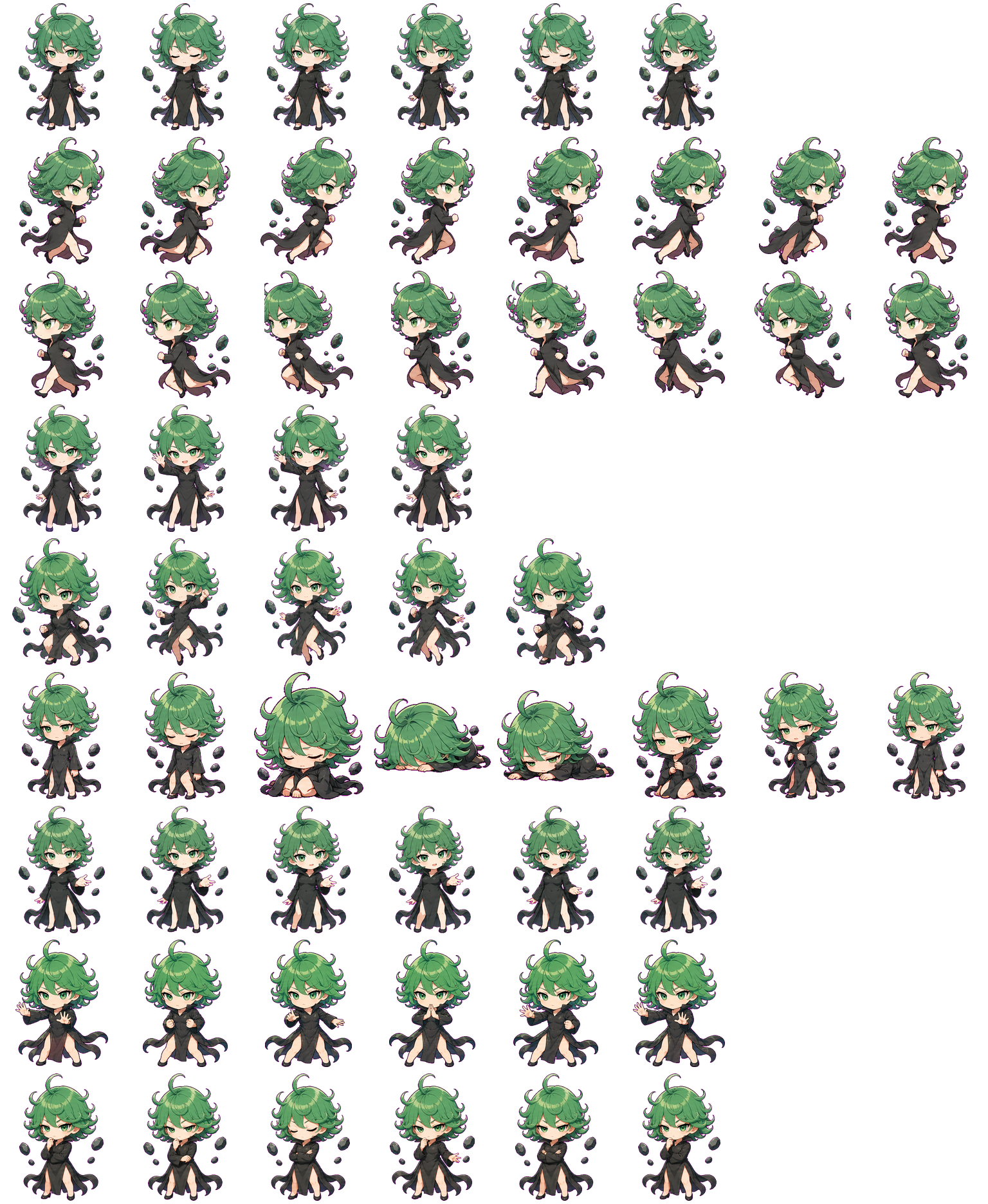 Tatsumaki Codex animated desktop pet preview for Codex Pet