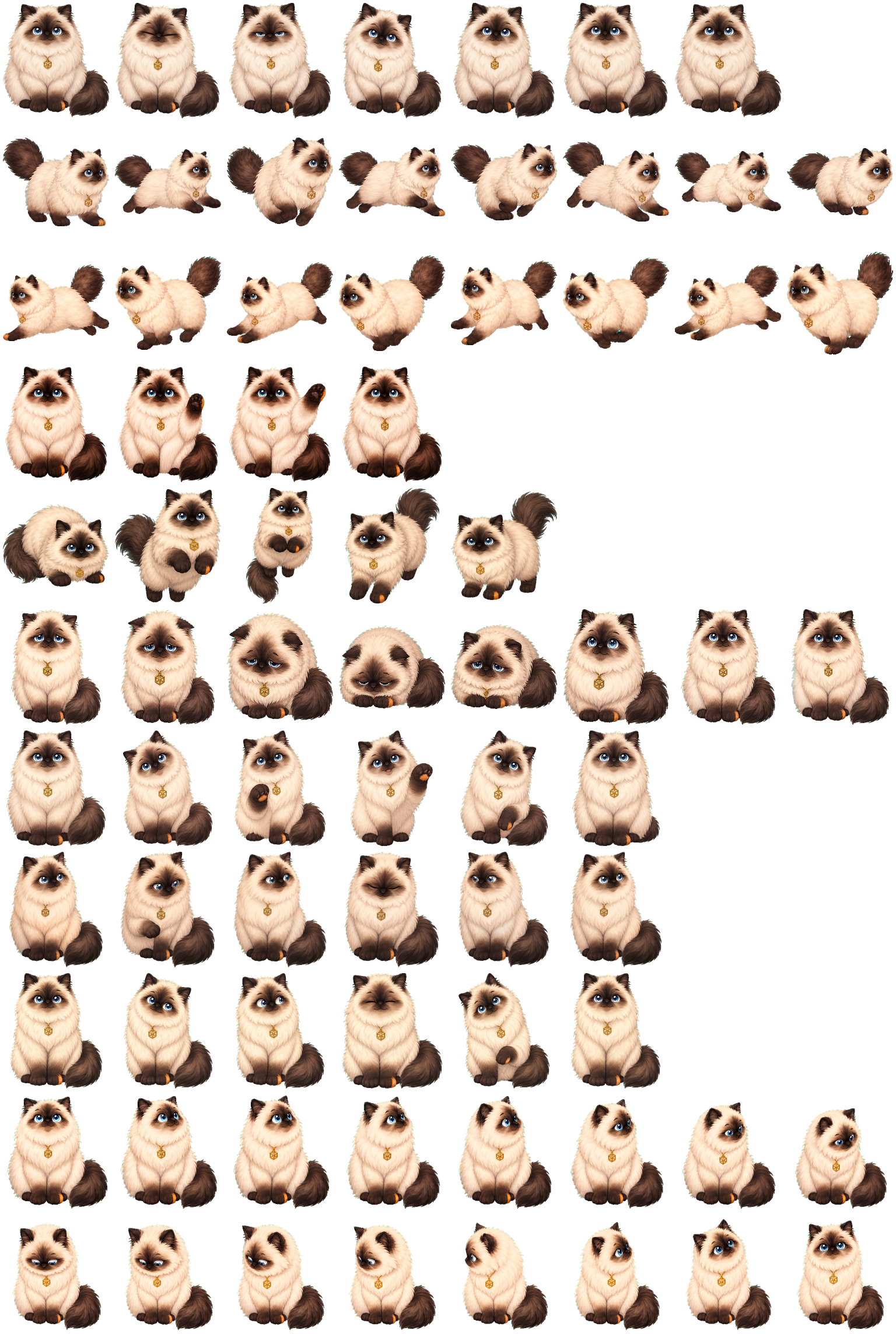 Tess Anime Codex Pet アニメーションデスクトップペットのプレビュー