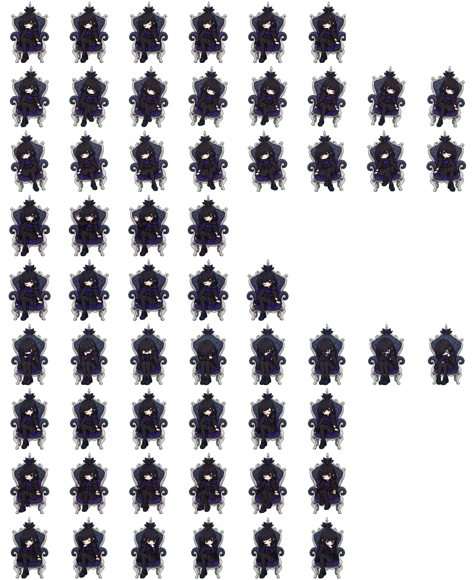 黑之魔王 spritesheet preview