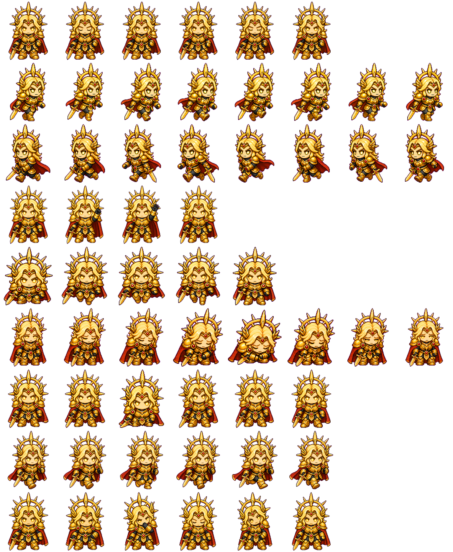 The Emperor spritesheet preview