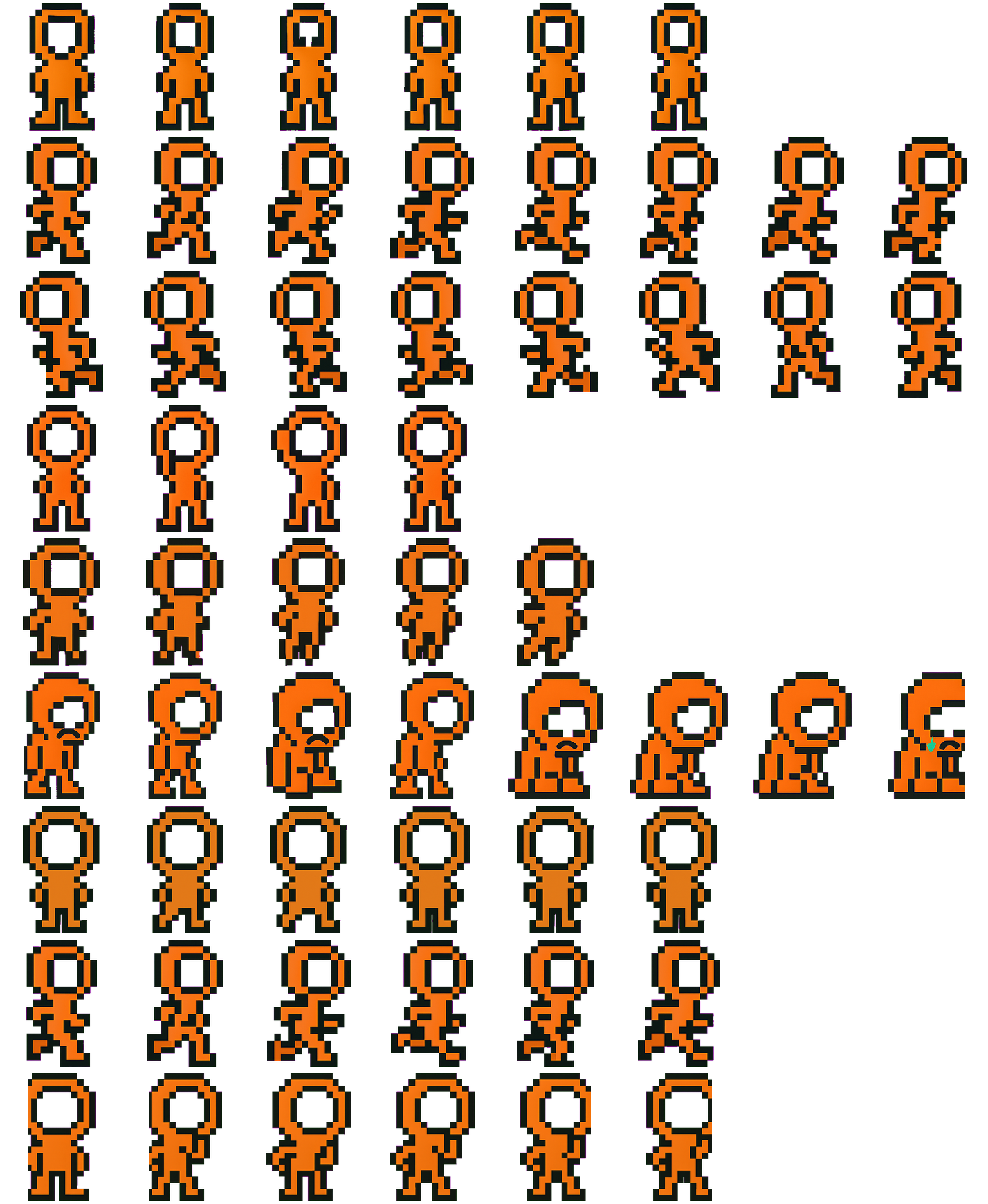 Orange spritesheet preview