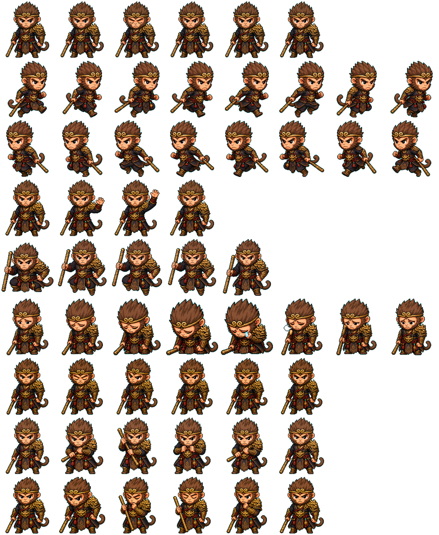 tianmingren spritesheet preview