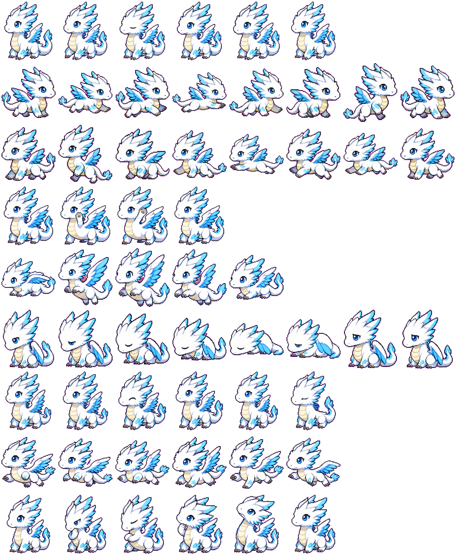 Tianyu Dragon spritesheet preview