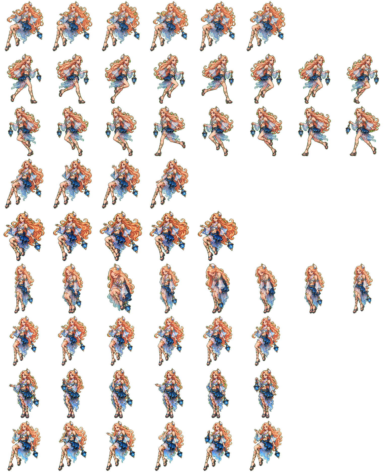 萨勒芬妮 spritesheet preview