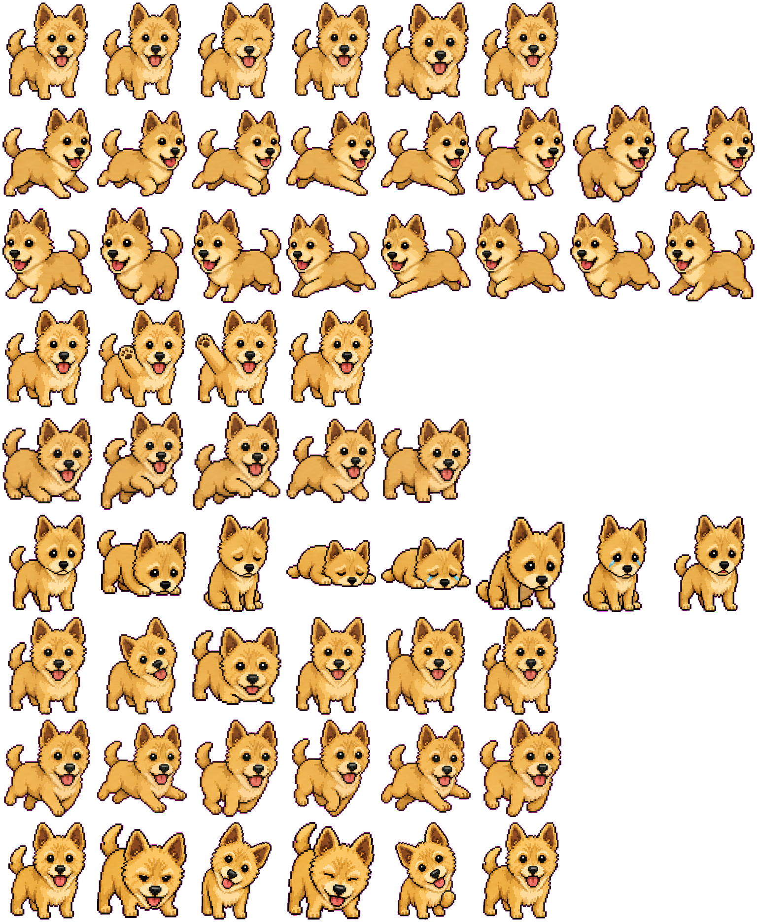Toast spritesheet preview